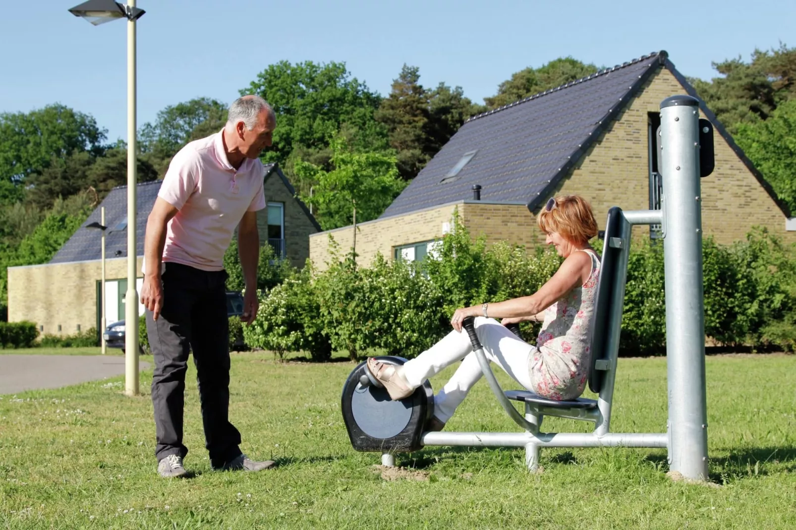 Boswoning-Parkfaciliteiten