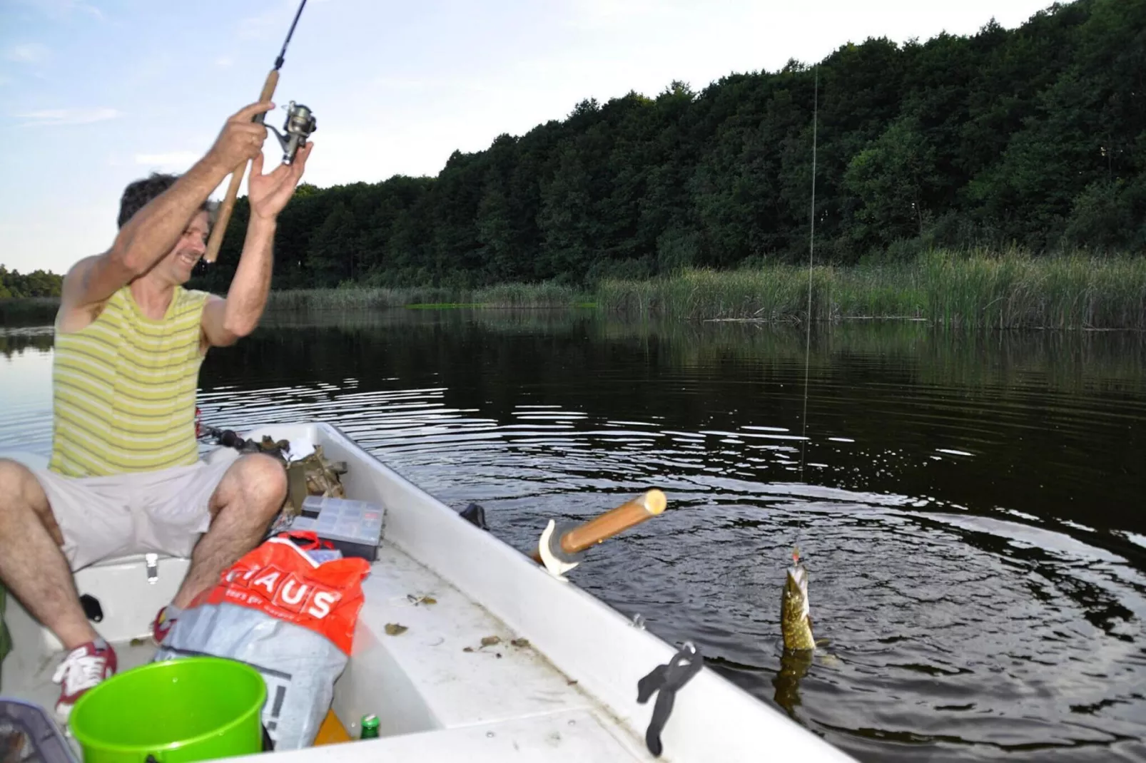 Żółty Dom Grąbczyn-Gebieden zomer 5km