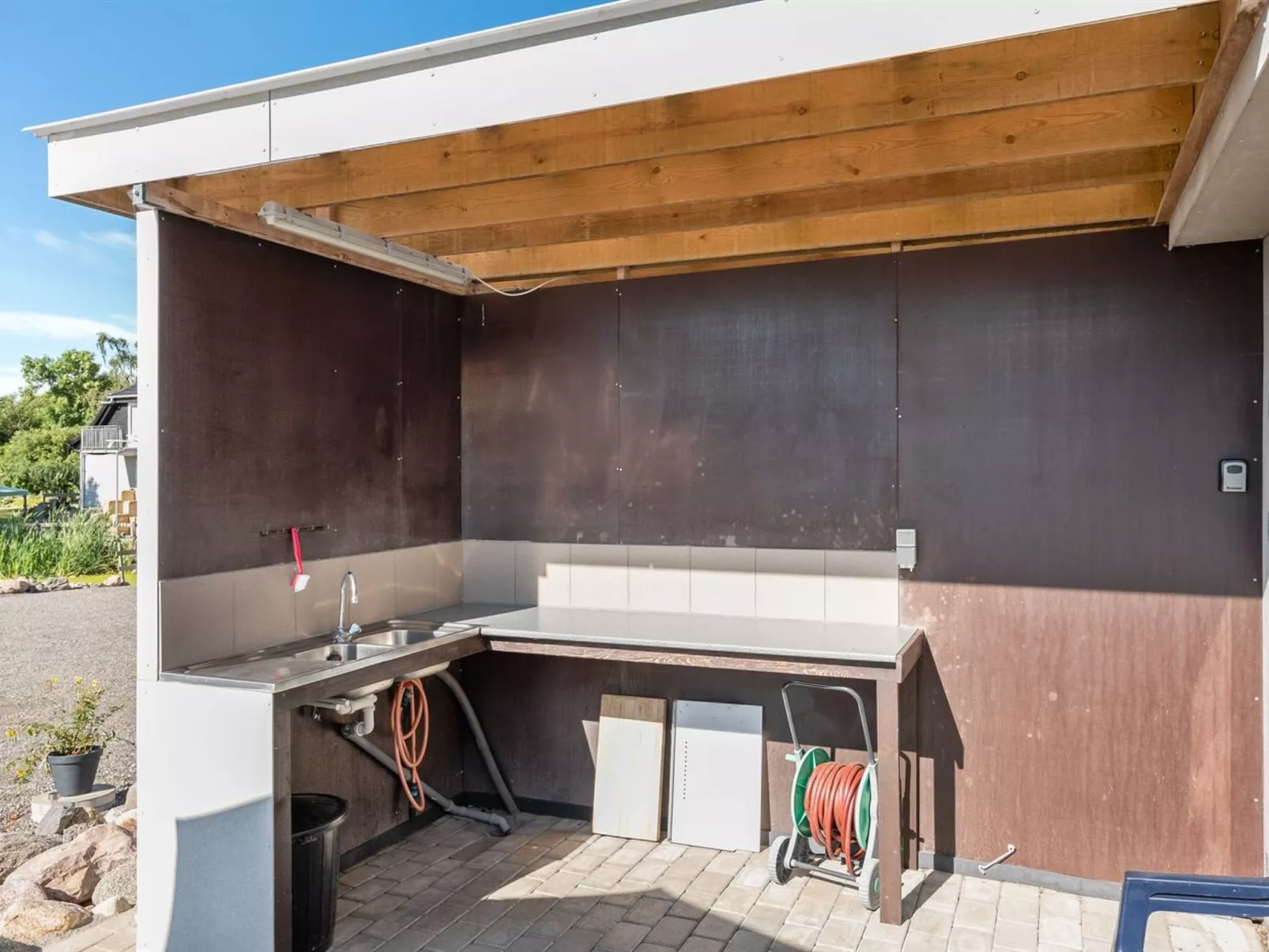 "Henne" - 2.5km from the sea-Buiten