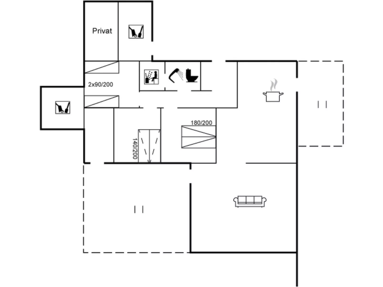 "Ågot" - 75m from the sea-Binnen