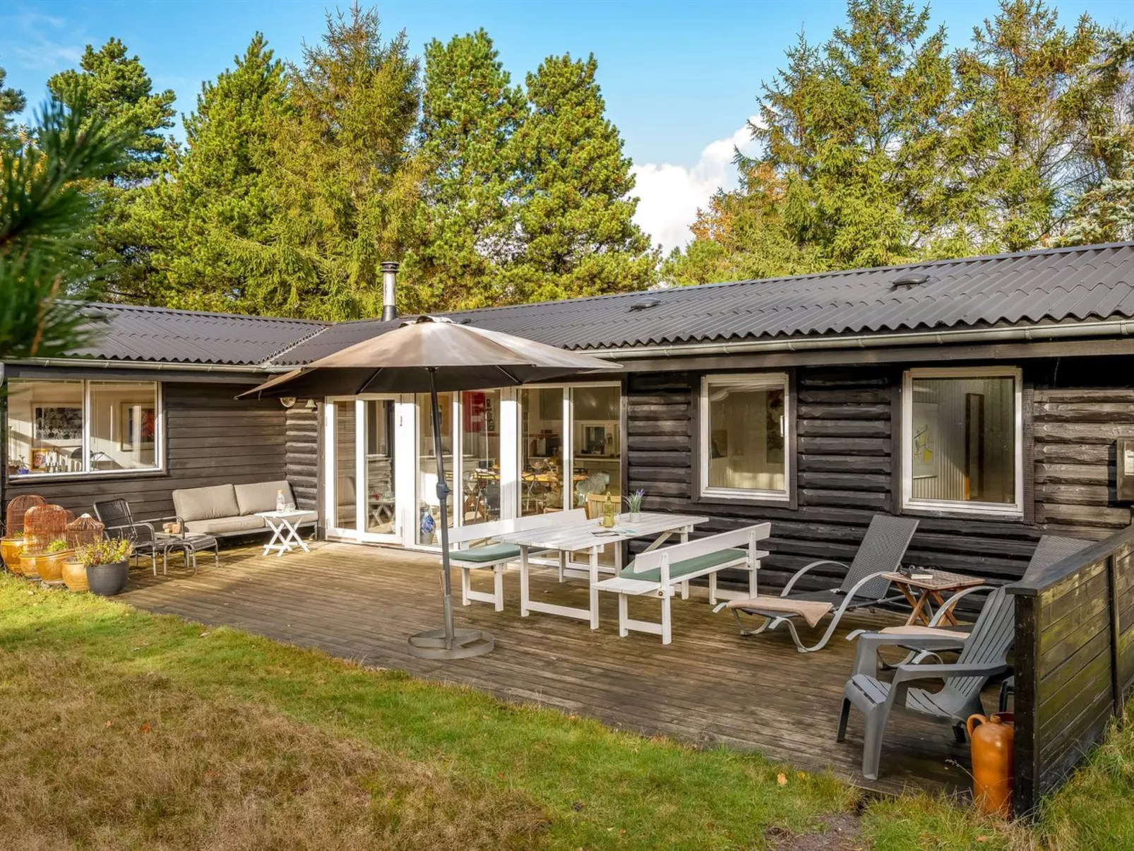 "Linnea" - 1km from the sea-Buiten