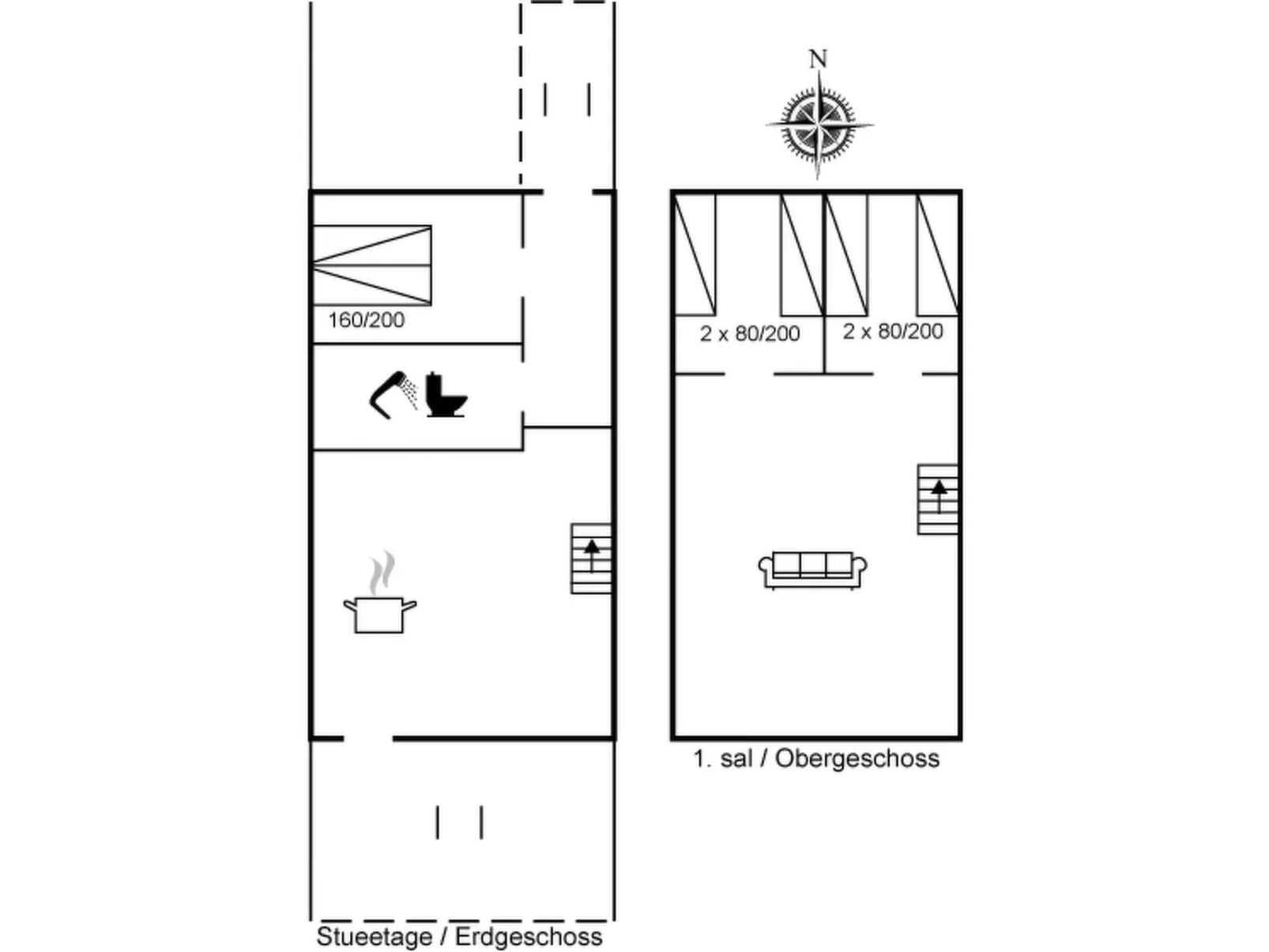 "Silja" - 2.3km from the sea-Binnen