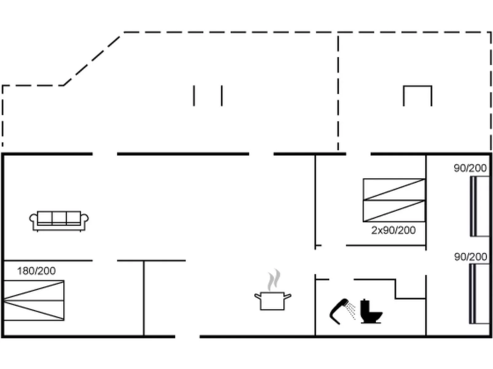 "Svend" - 1.5km from the sea-Binnen