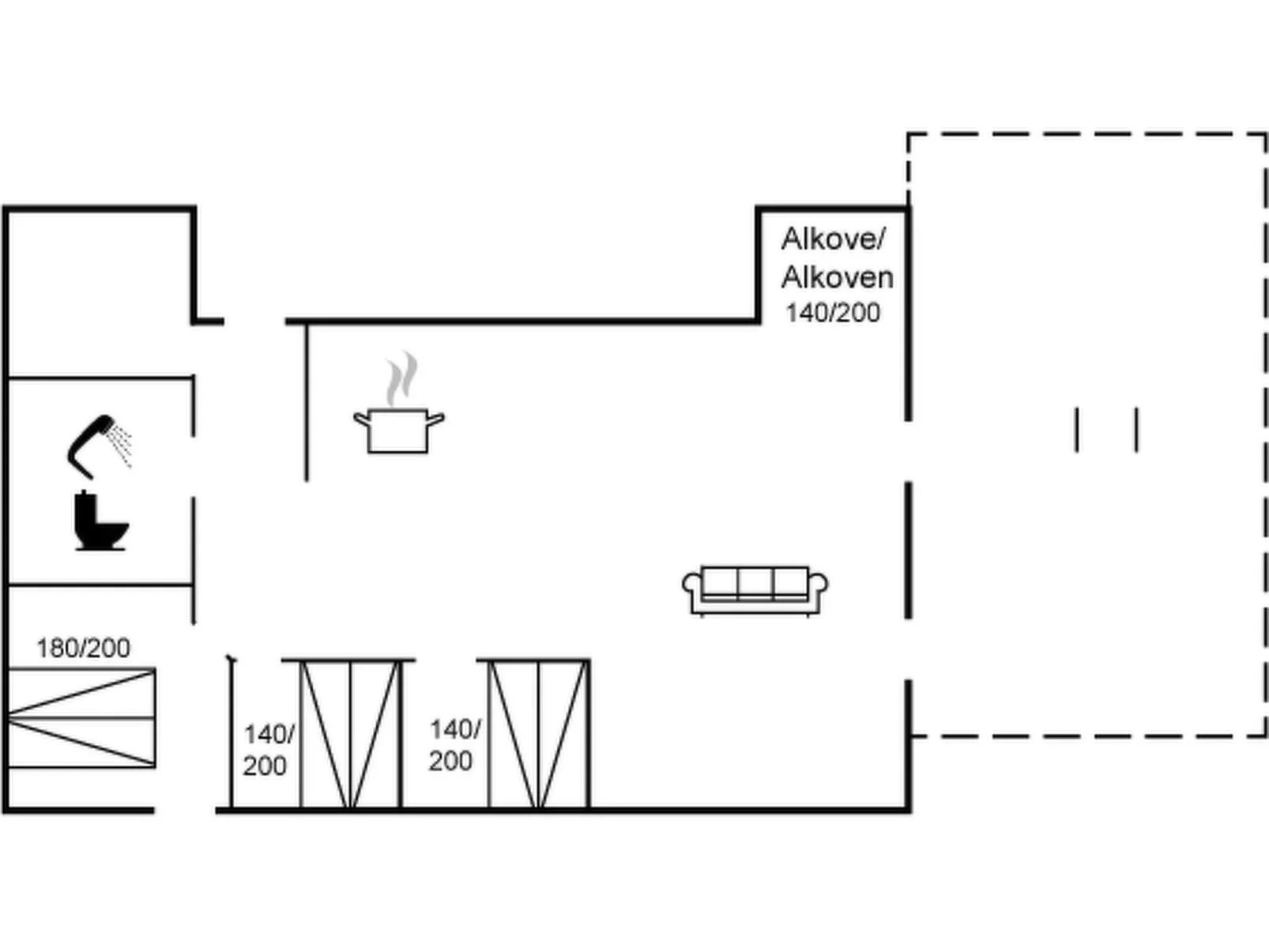 "Neea" - 280m from the sea-Binnen