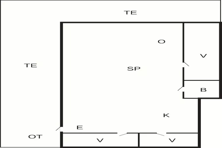 6 persoons vakantie huis in Farsø-By Traum-Plattegrond