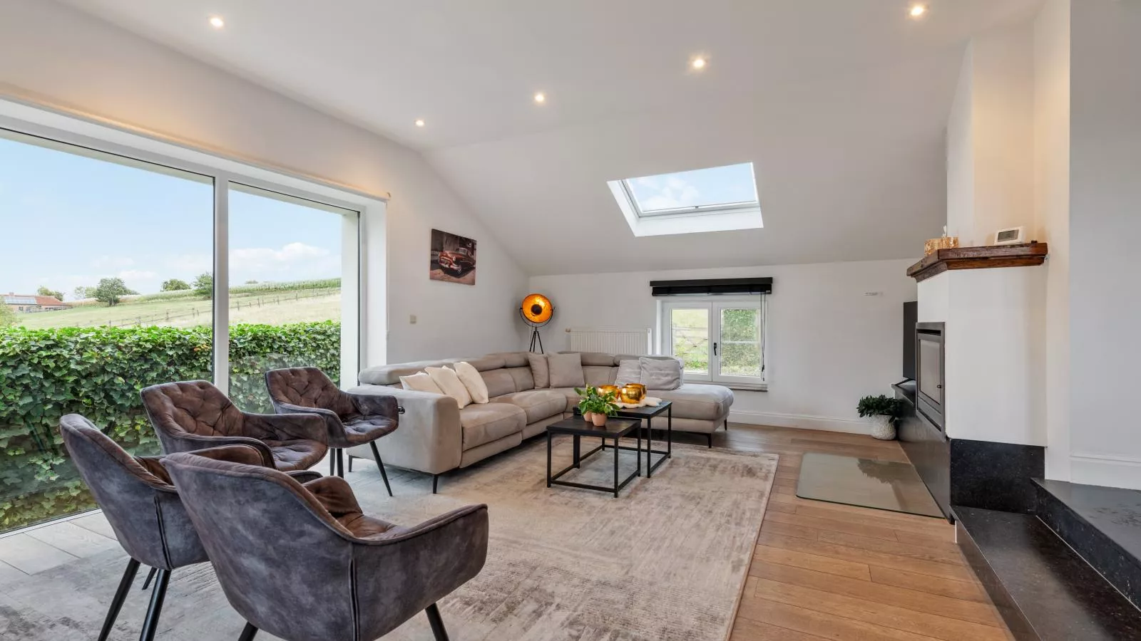 Landhuis Brakelbos-Woonkamer