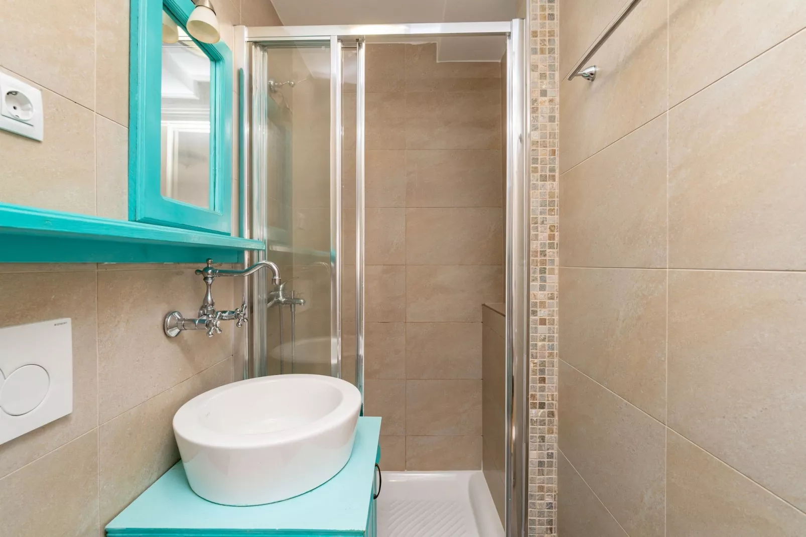 Guest House Lumin - Twin Room with City View (Third Floor) (BR3)-Badkamer