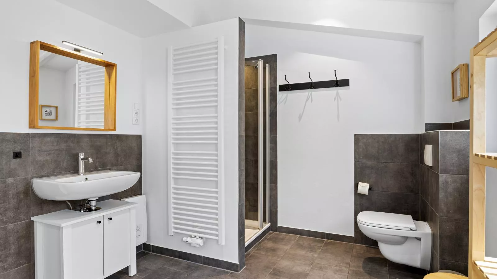 Wilma - direkt an der Ostsee-Badkamer