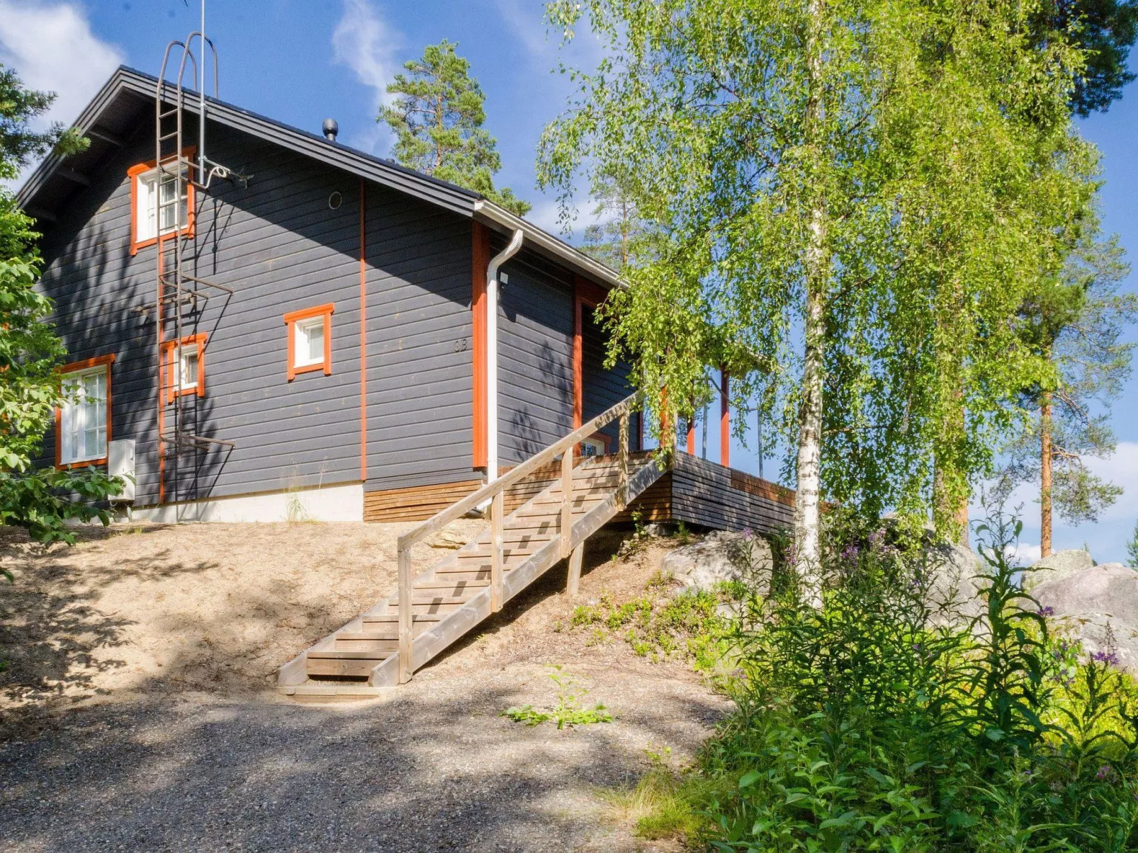 Blue lake villa-Binnen