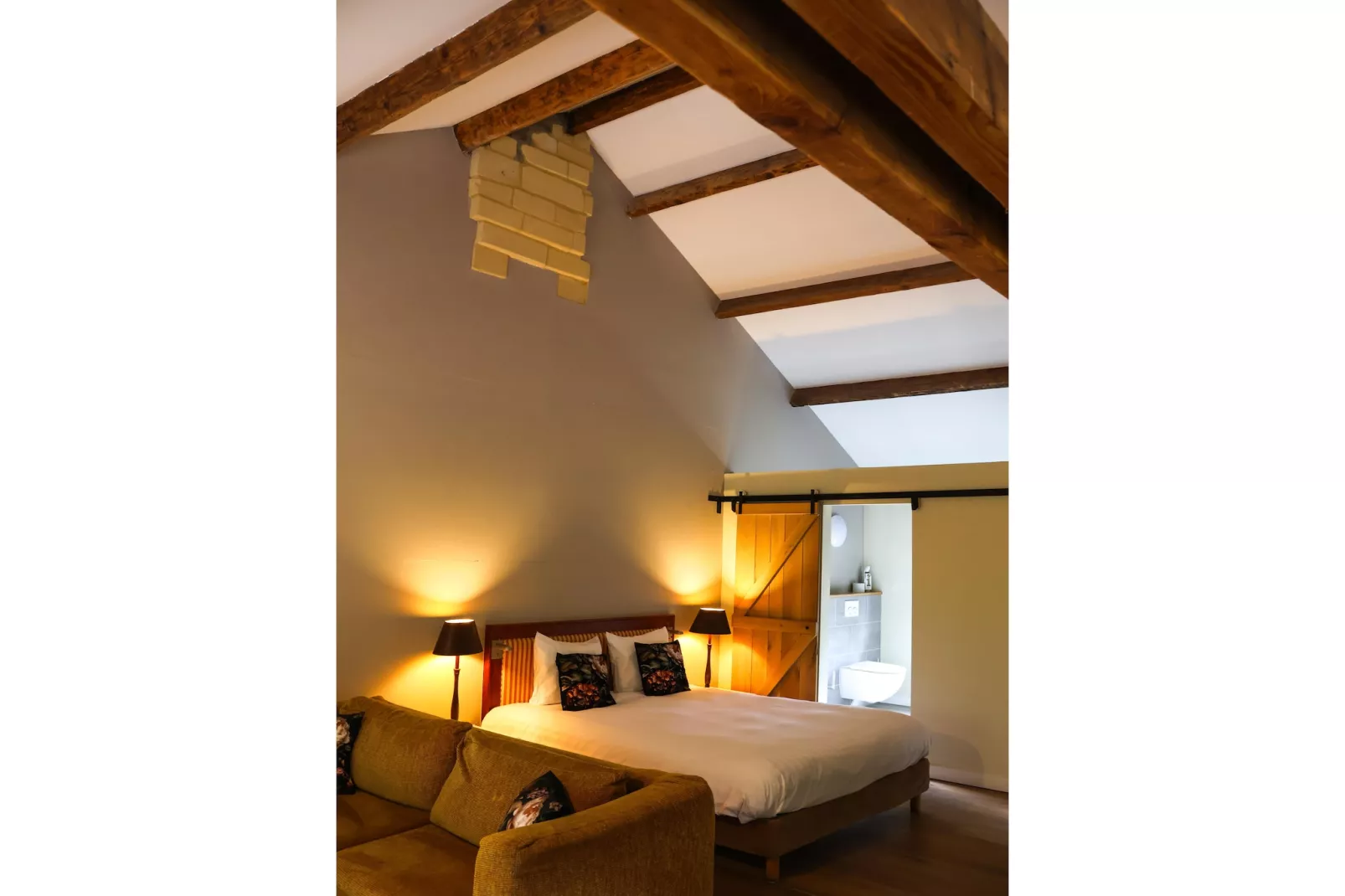 Luxe appartement Nous-Woonkamer