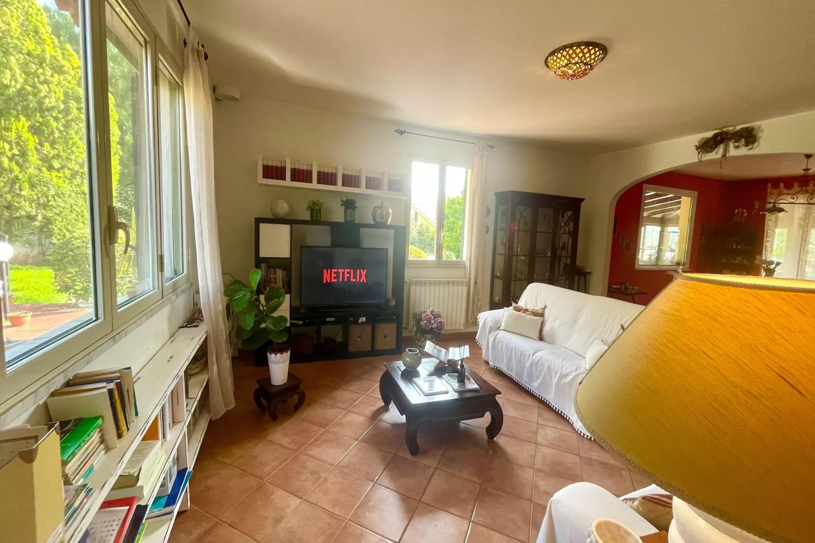 Villa Melograno-Woonkamer