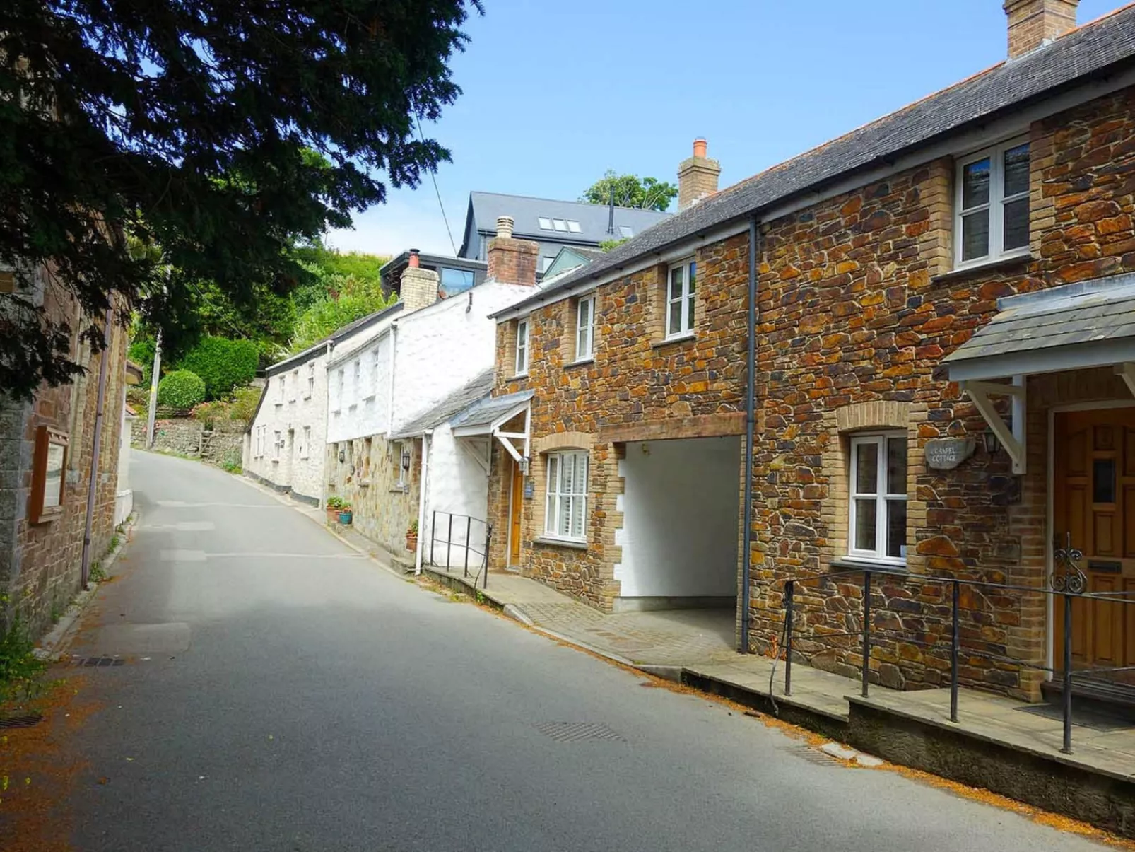 Old Lanvean Cottage-Buiten
