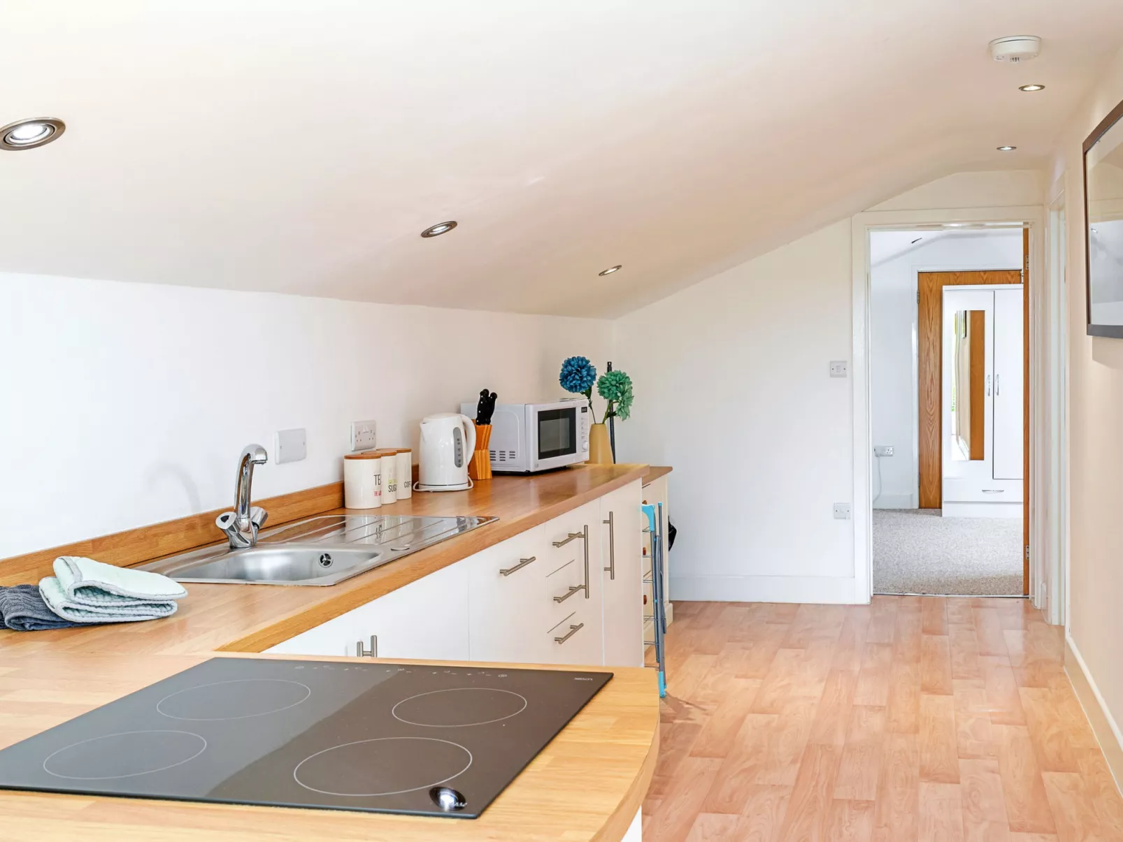 Stable Barn Apartment at Bodmin Moor-Binnen