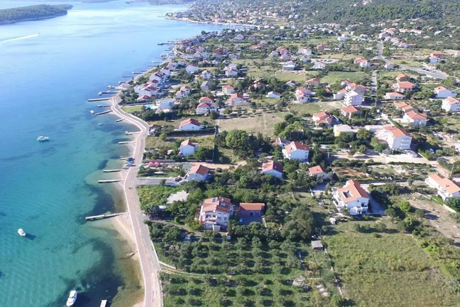 Rab Diving Mirko - Two Bedroom Apartment with Sea View (6A)-Buitenlucht