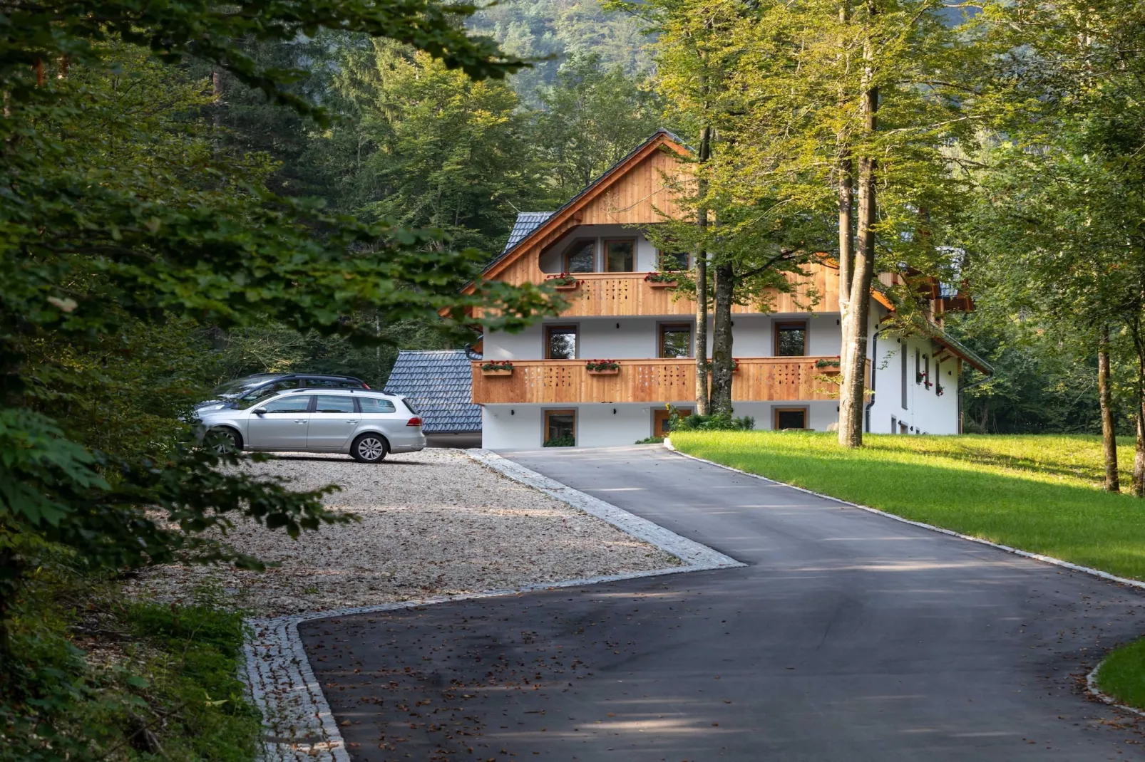 The Woodland Nook Apartments Bohinj - One Bedroom Apartment with Balcony (owner B)-Buitenlucht