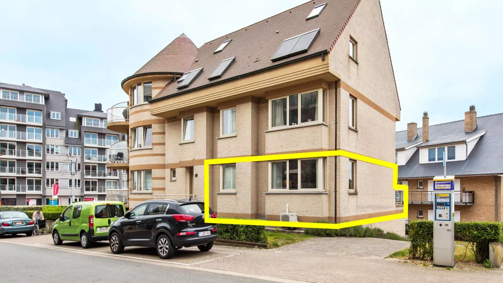 Klokjesbloem Gelijkvloers-Buitenkant zomer