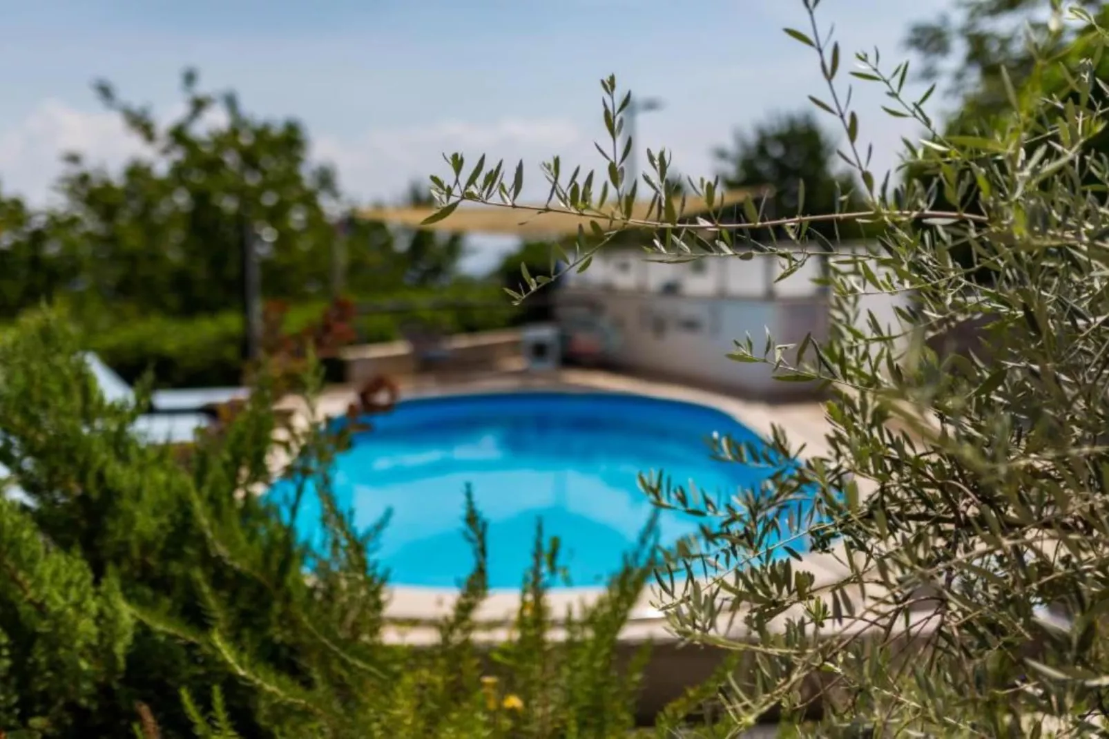 Apartments Melanie - Oprić Hills Two bedroom apartment with sea view (B)-Zwembad