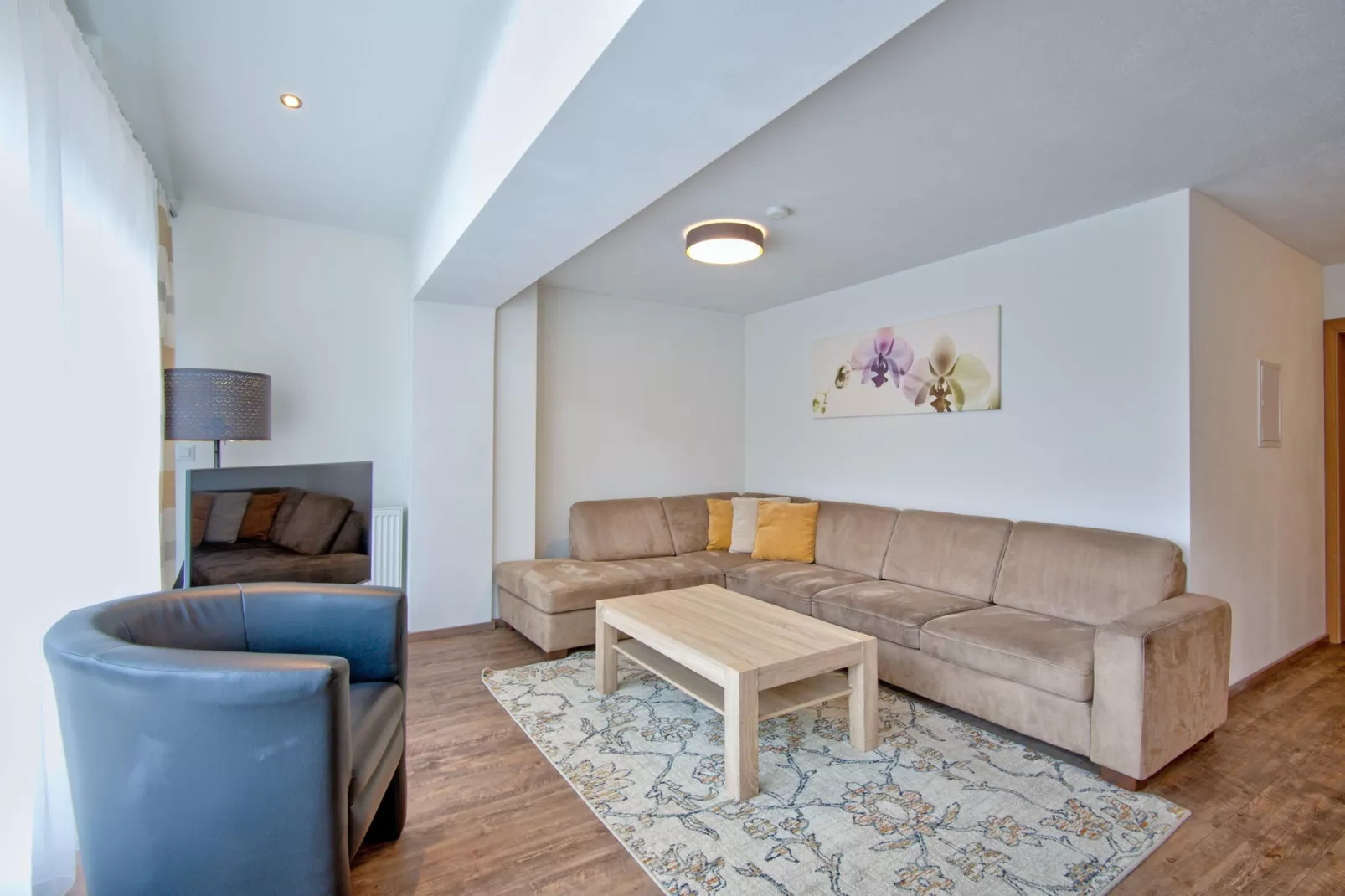 Brunner Apartment Top 5-Woonkamer