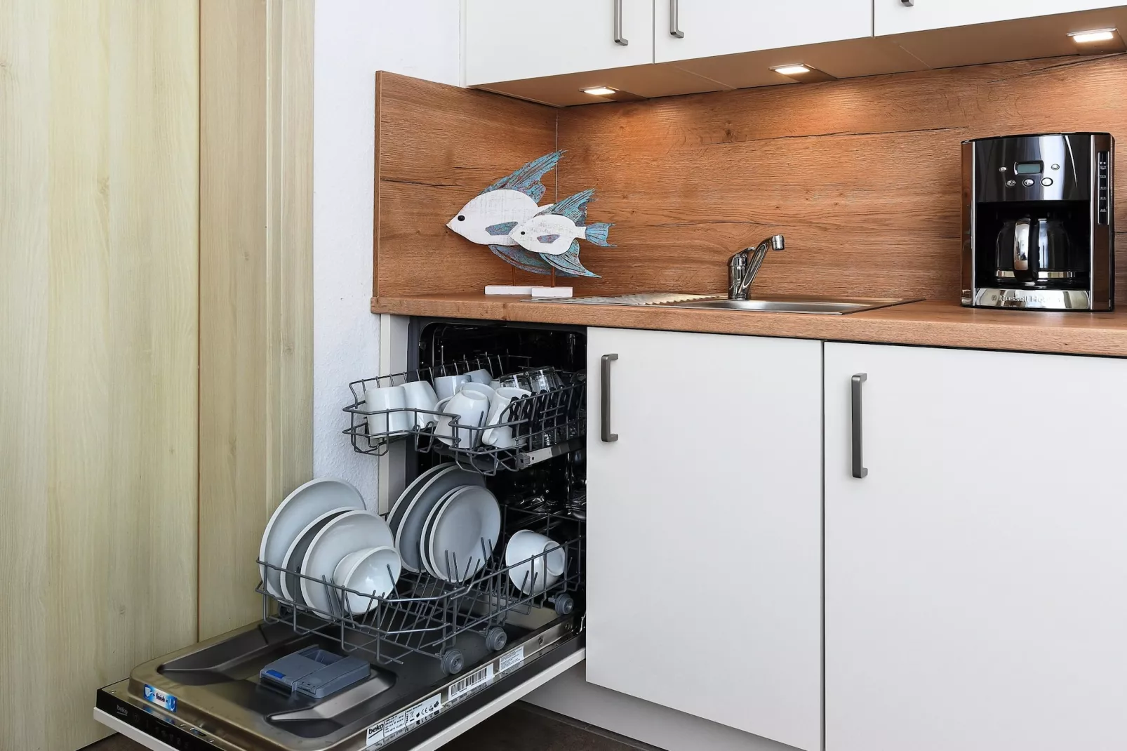 Haus Strandkorb 6-Keuken