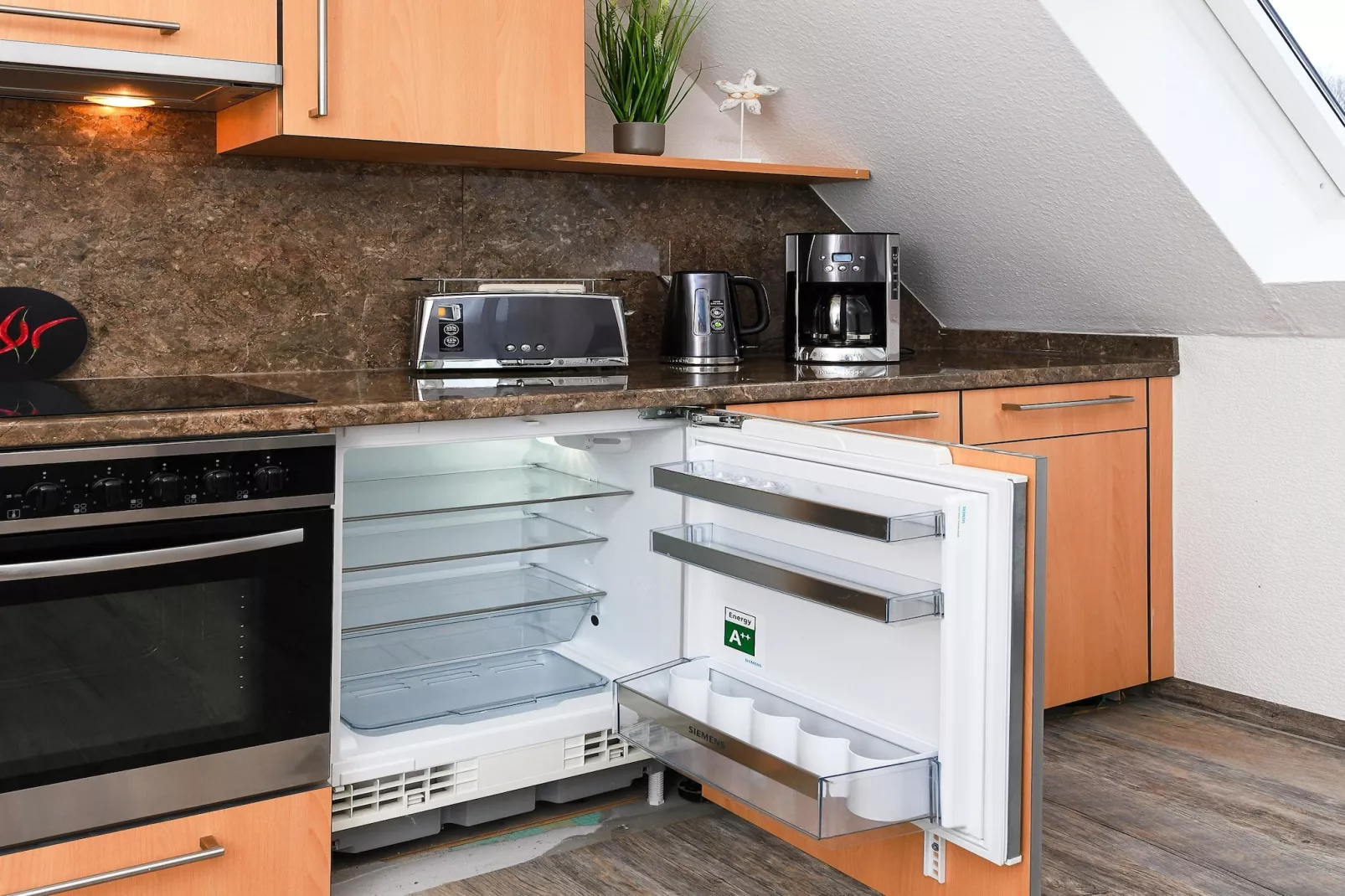 Haus Strandkorb 8-Keuken