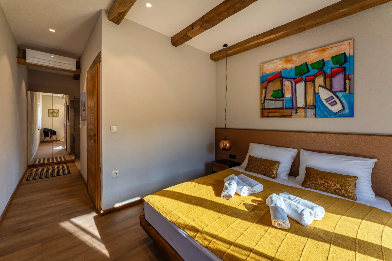 Authentic Villa Fisola-Slaapkamer