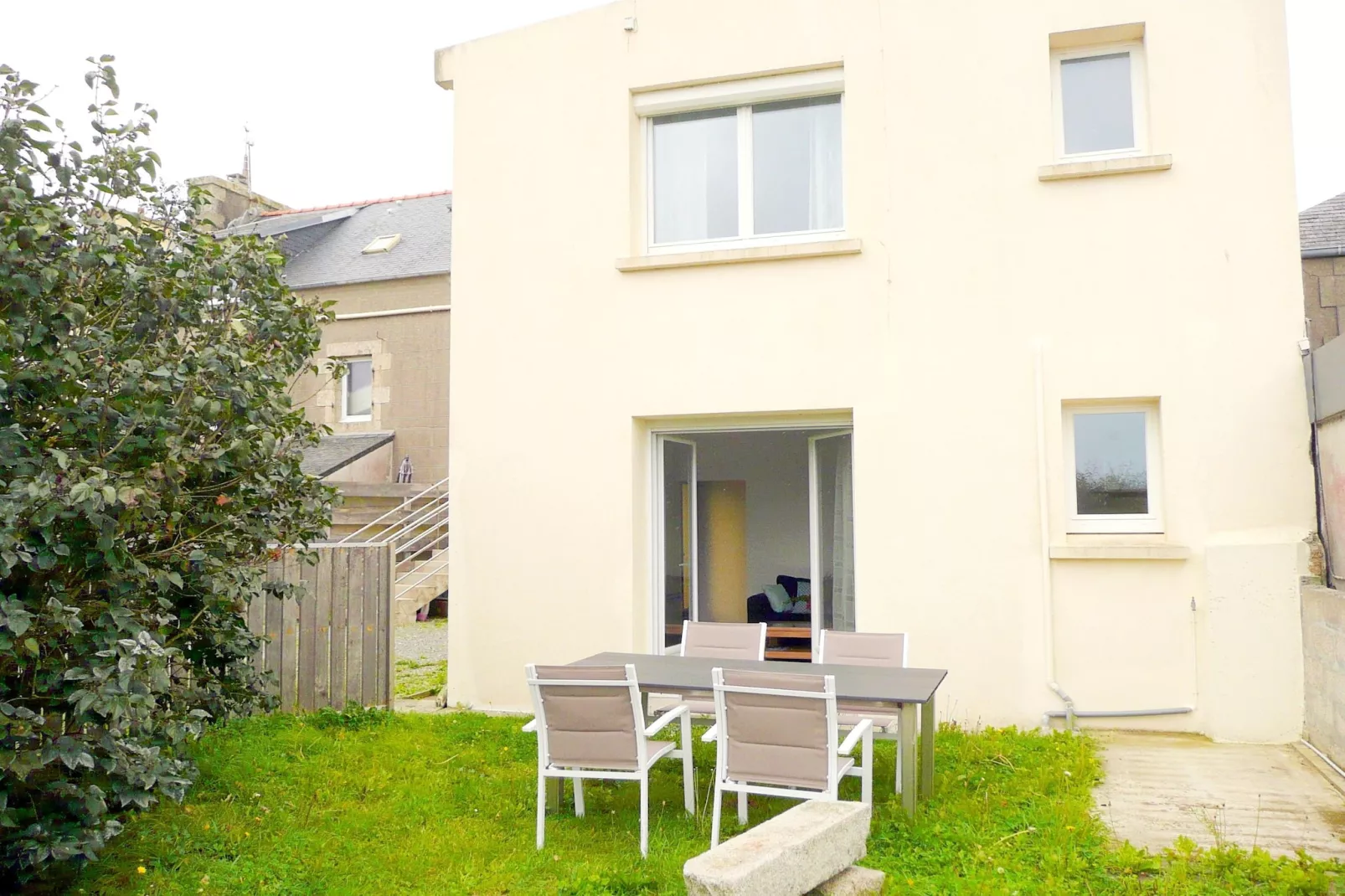 Doppelhaushälfte in Plouguerneau-Terrasbalkon