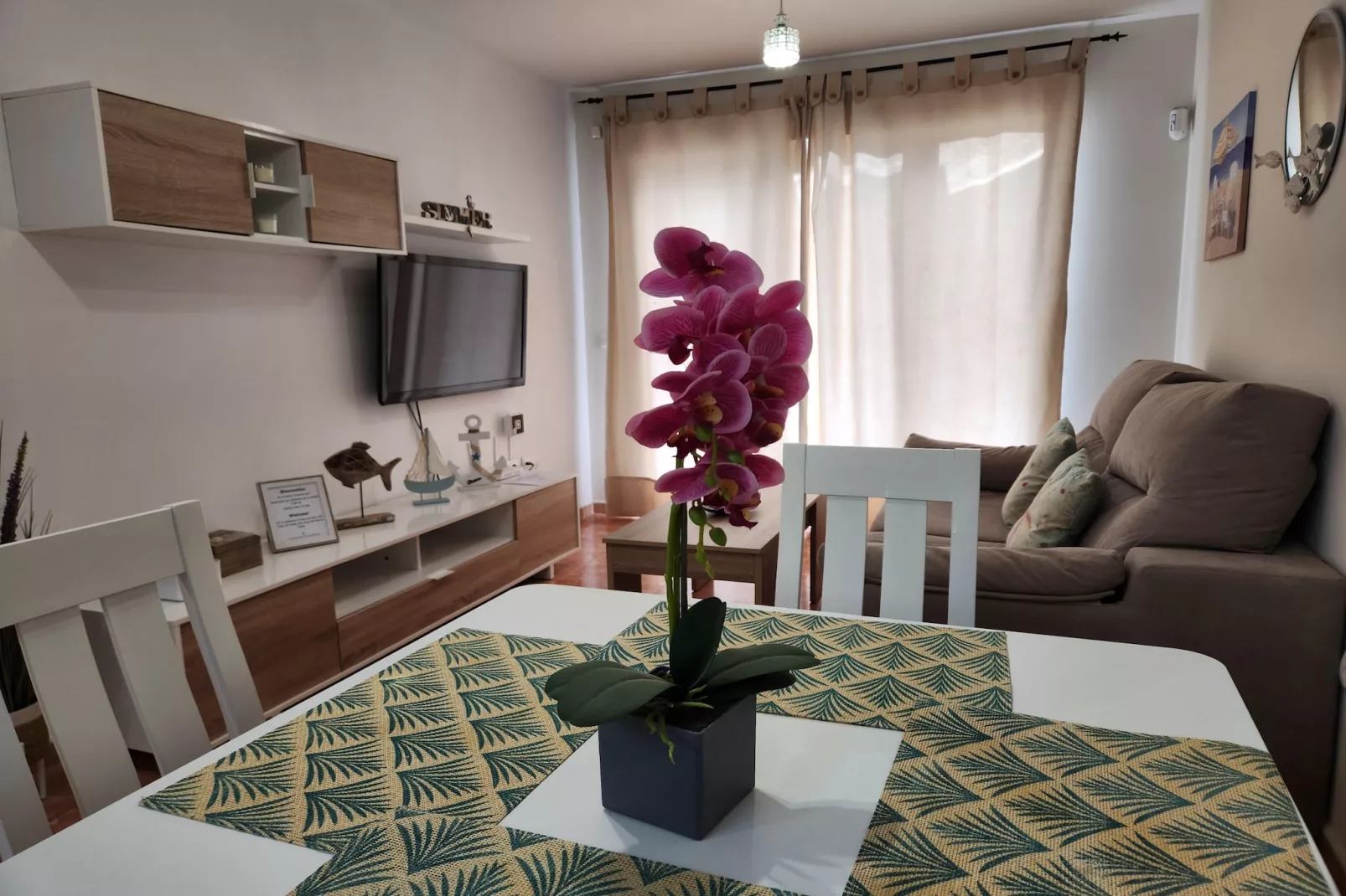 CT 362 AL - Primera Linea - Beachfront - Vera Playa-Eetkamer