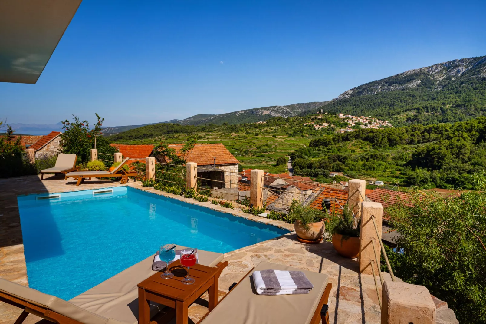 Sea view Villa Amaria-Zwembad