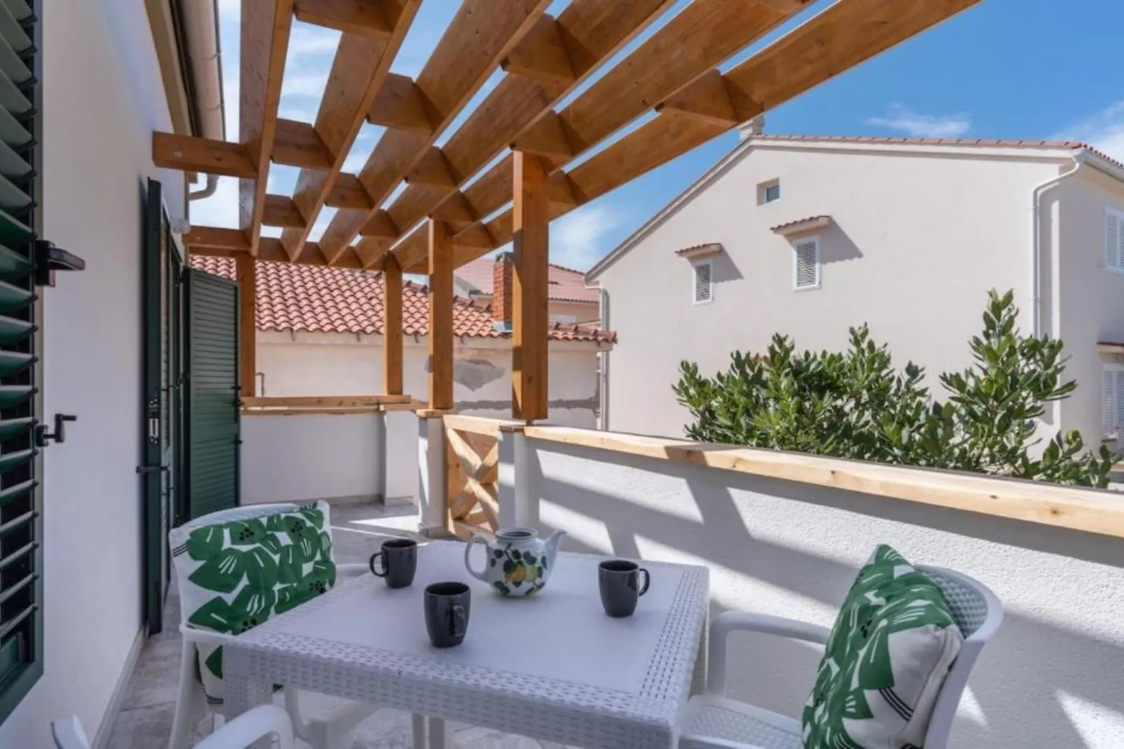 Apartment Sea&Sunset view - Two Bedroom Apartment  With Loggia And Sea View-Terrasbalkon