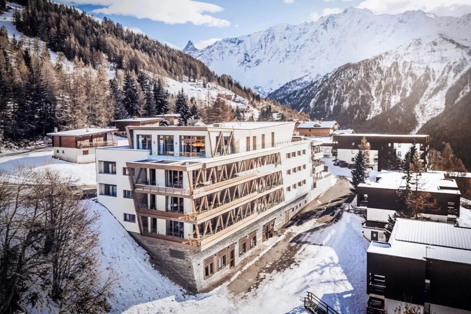 PLAN PEISEY Le Quartz A50S-Gebied winter 5km