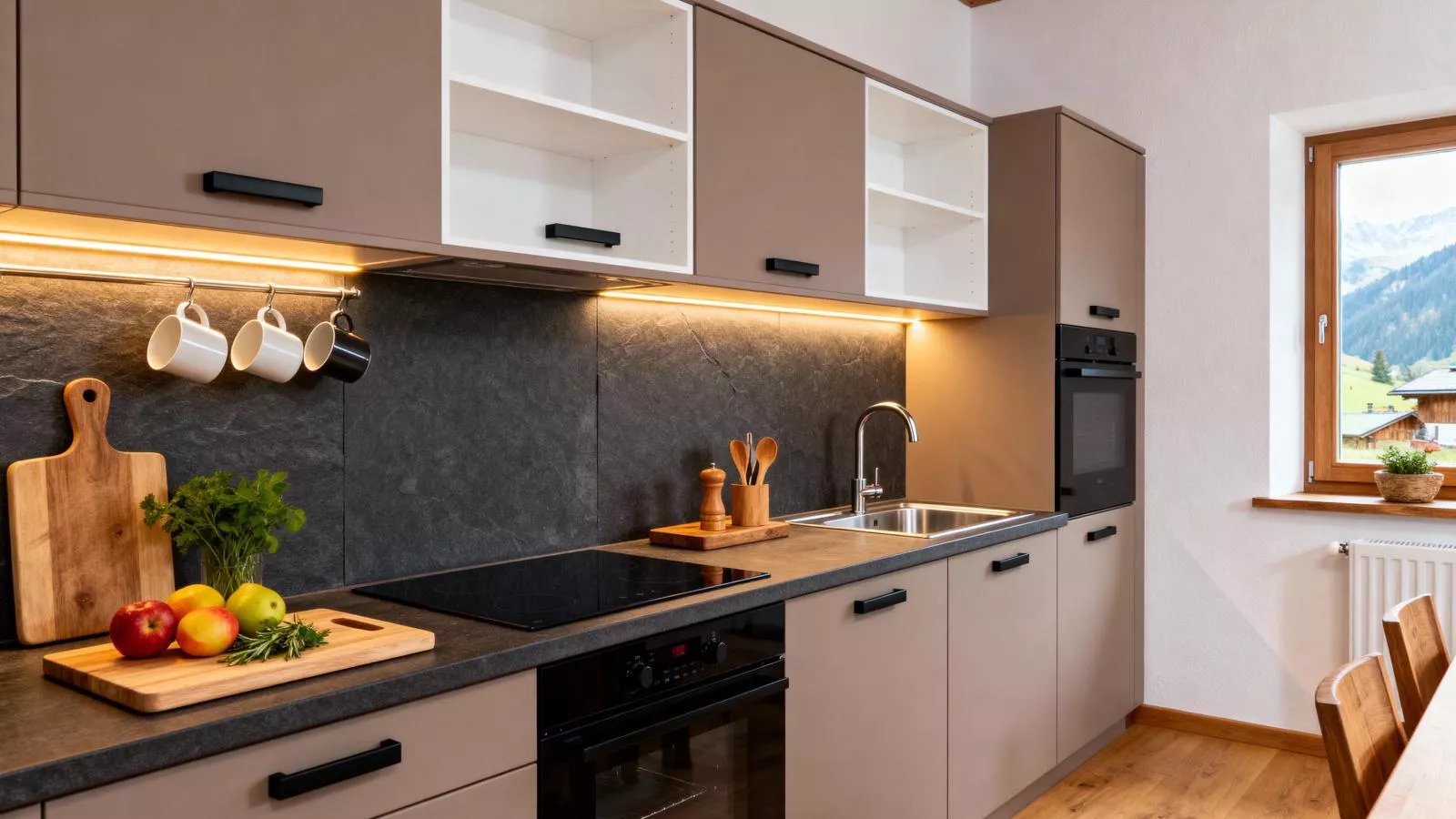 Haus Tauernblick Top 2 und 3 und 4-Keuken