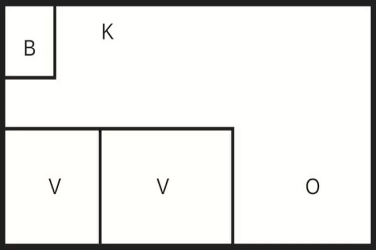 4 persoons vakantie huis in Glesborg-By Traum-Plattegrond