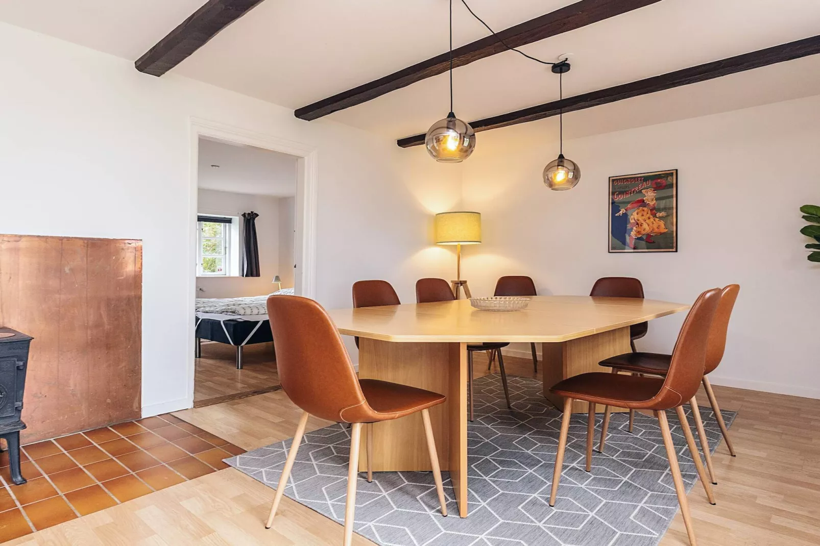 Gezellig vakantiehuis met hottub-Binnen