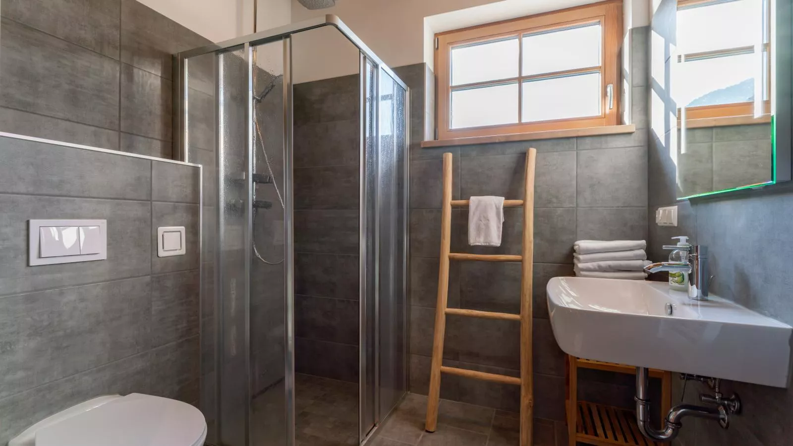 Im grünen Herzen-Badkamer