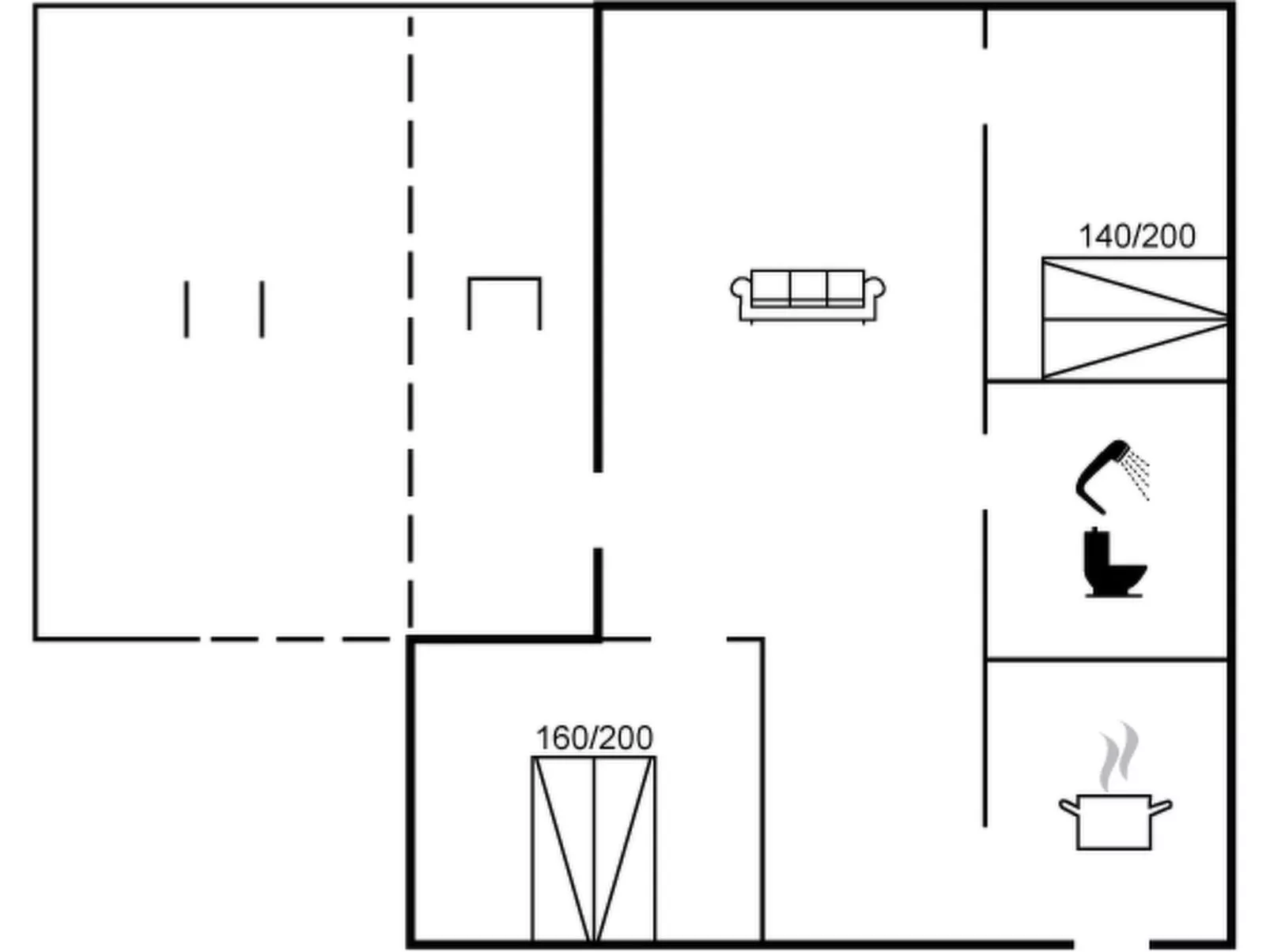 "Sissa" - 1.5km from the sea-Binnen