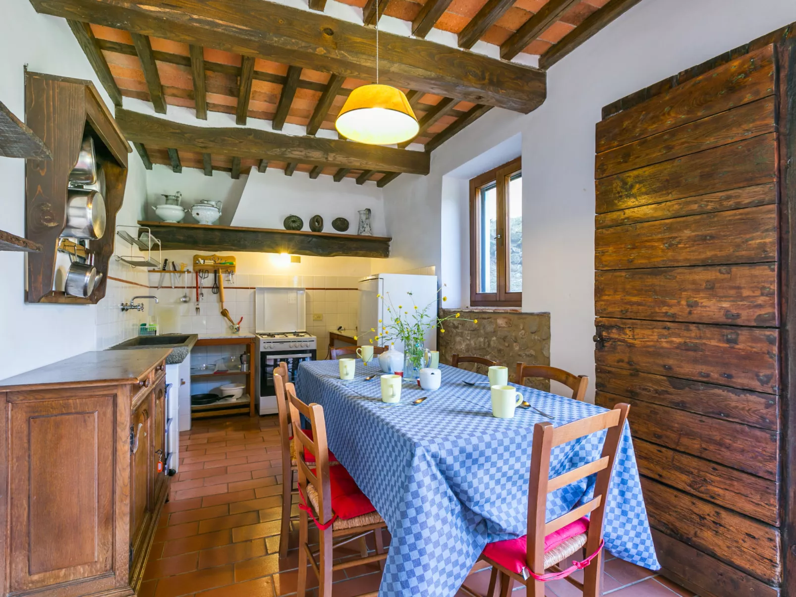 Podere Cima a Zano /Apt. Tinaia-Binnen