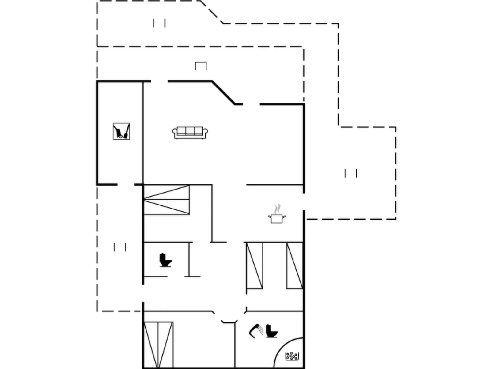 "Lieselotte" - 400m from the sea-Binnen