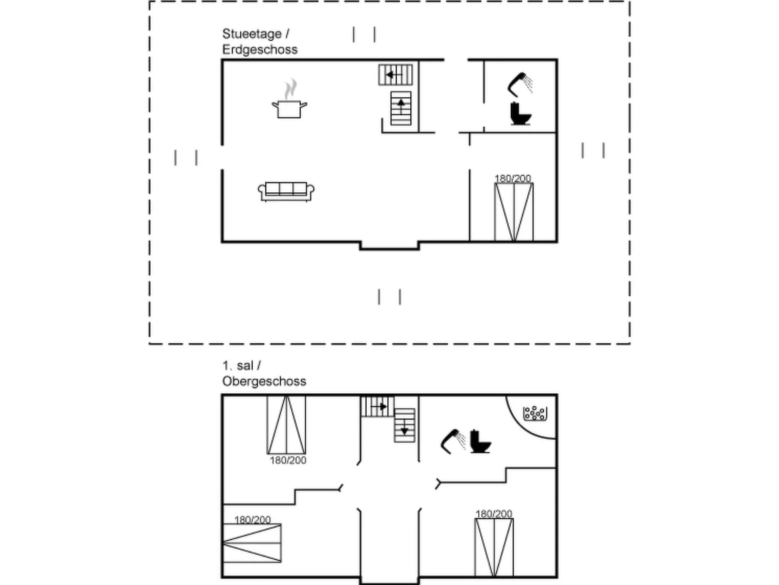 "Halldis" - 600m from the sea-Binnen