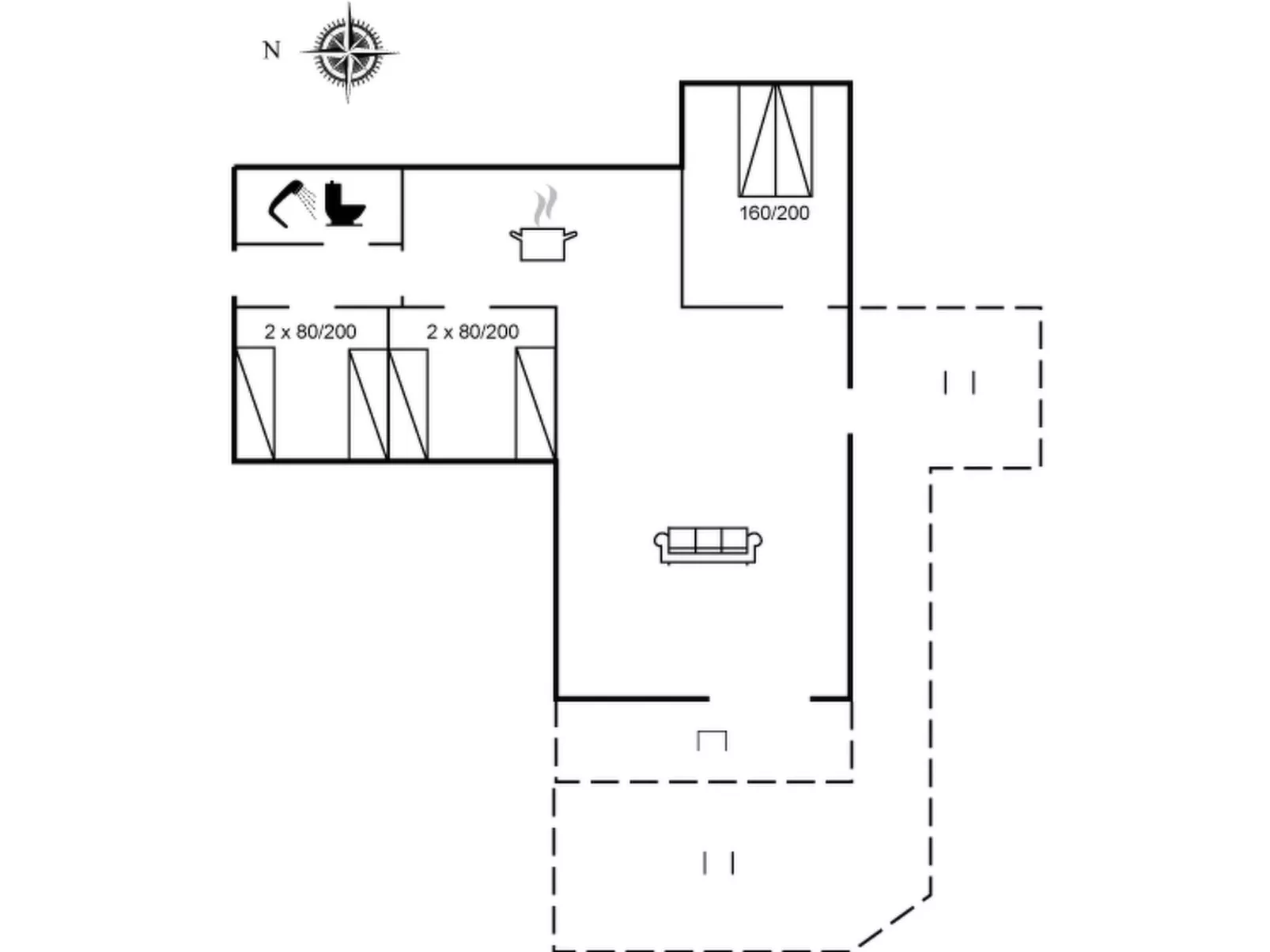 "Suna" - 1.3km from the sea-Binnen