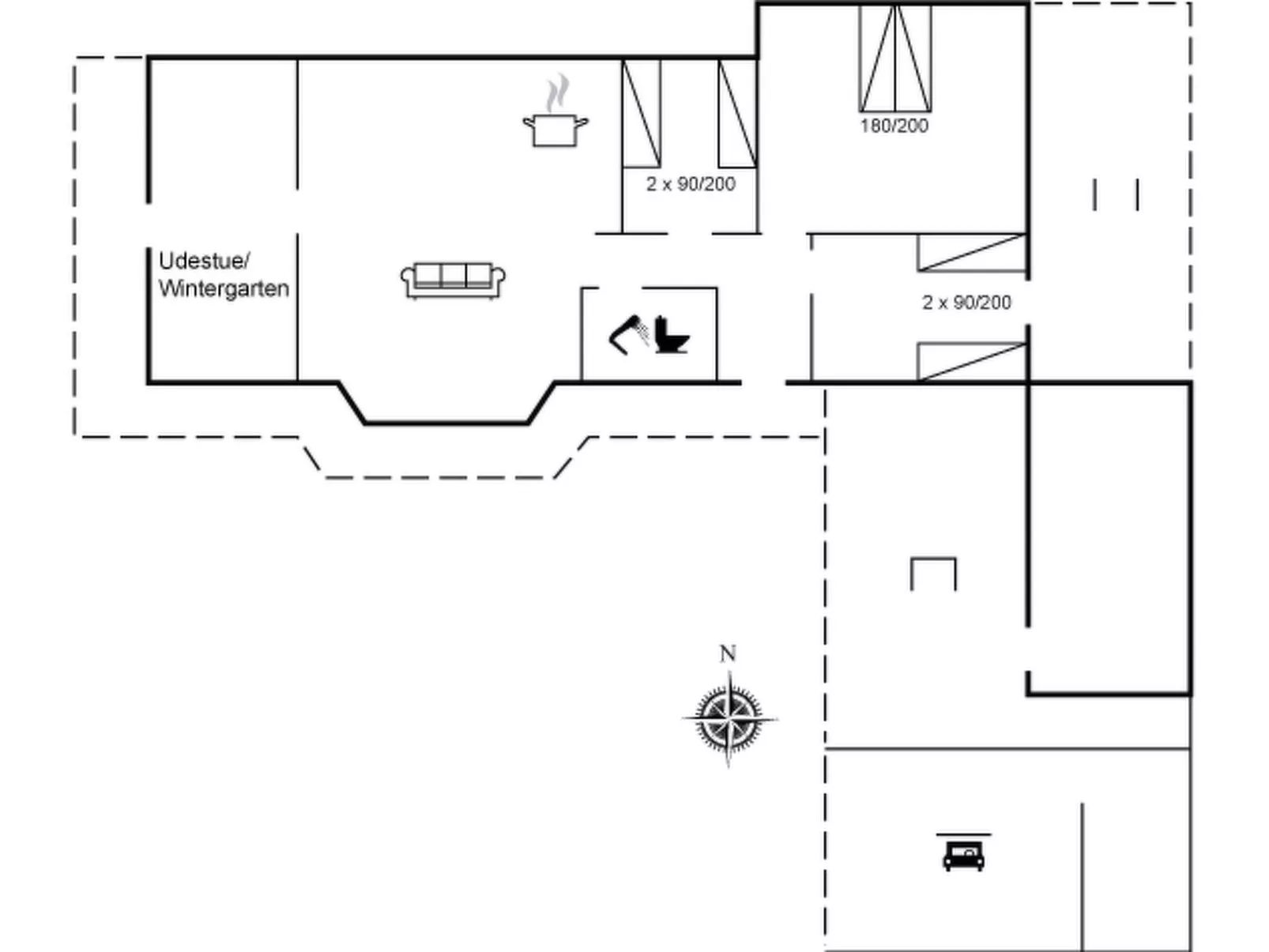 "Alida" - 1.1km from the sea-Binnen