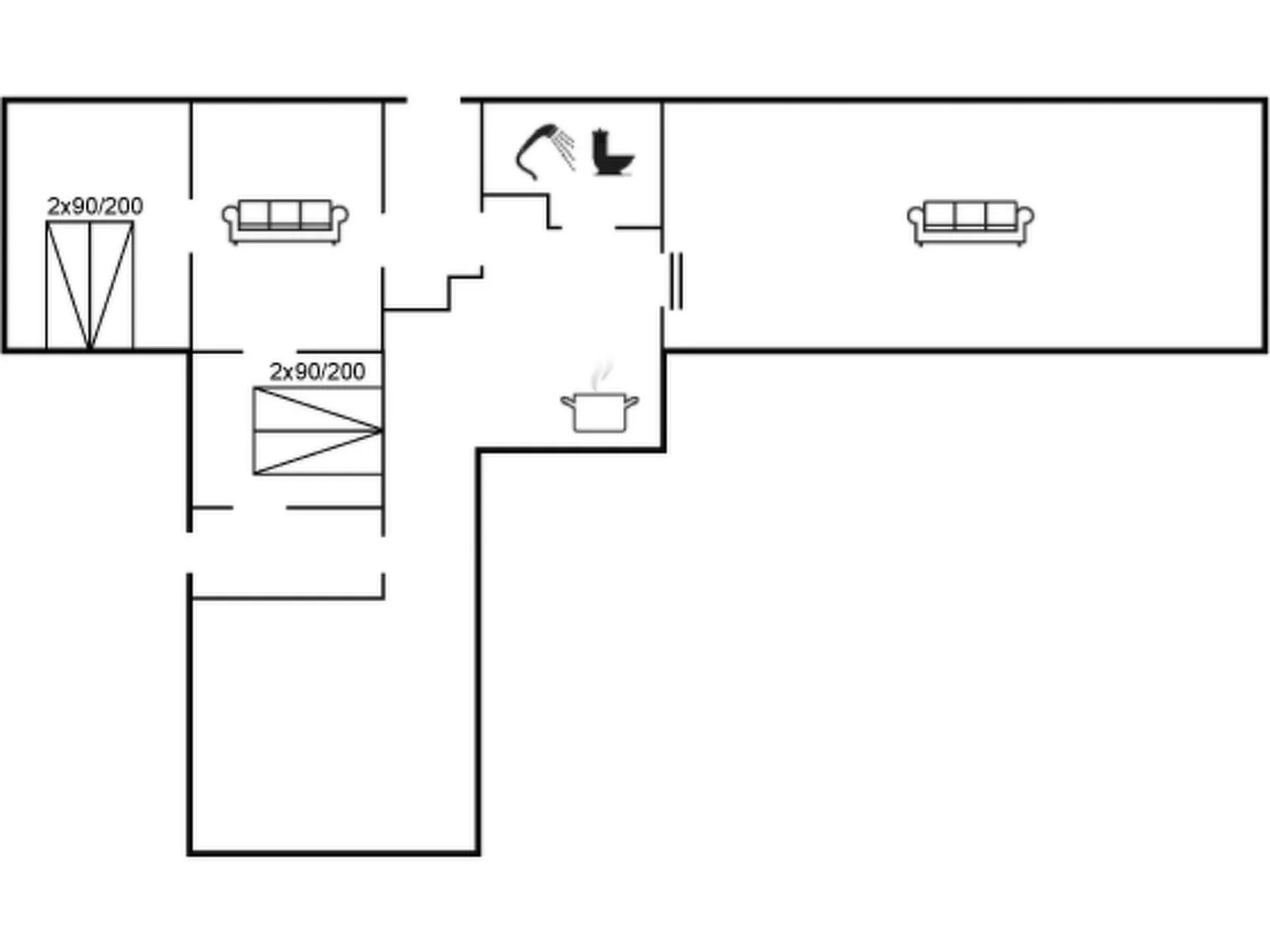 "Viggo" - 300m from the sea-Binnen