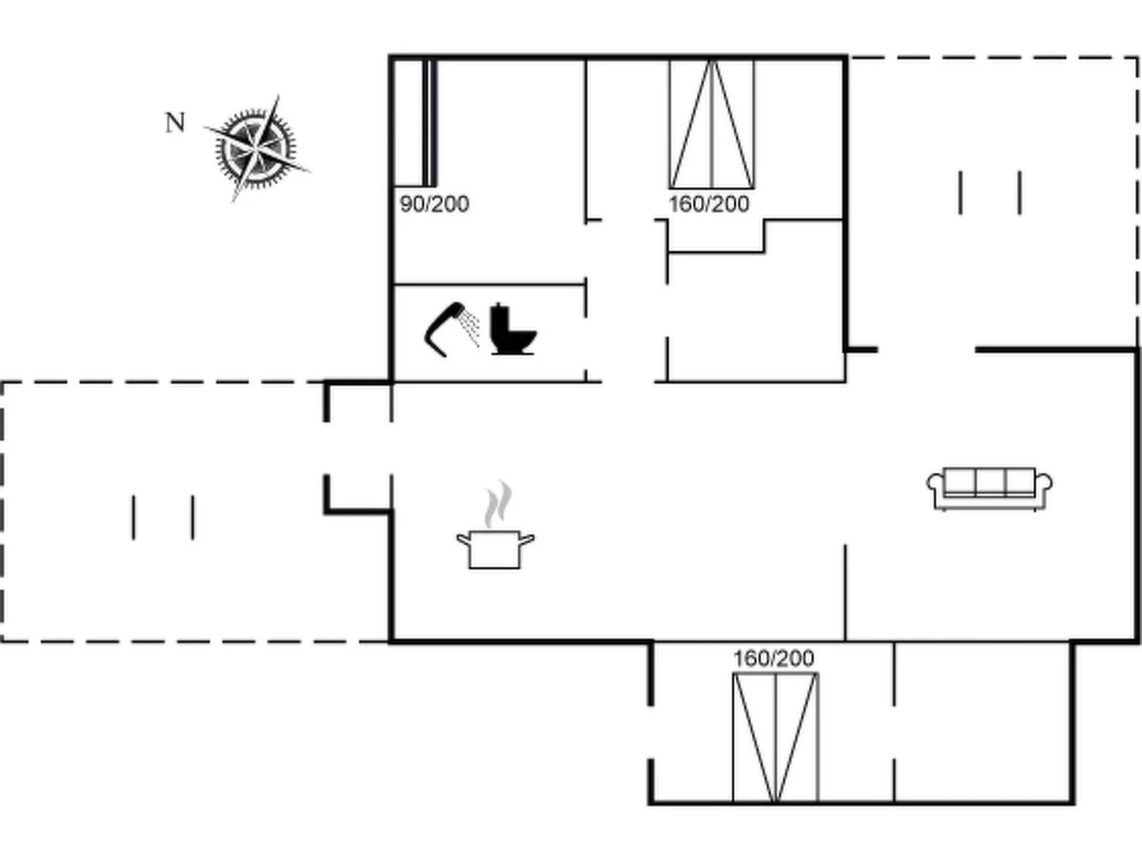 "Örjan" - 400m from the sea-Binnen
