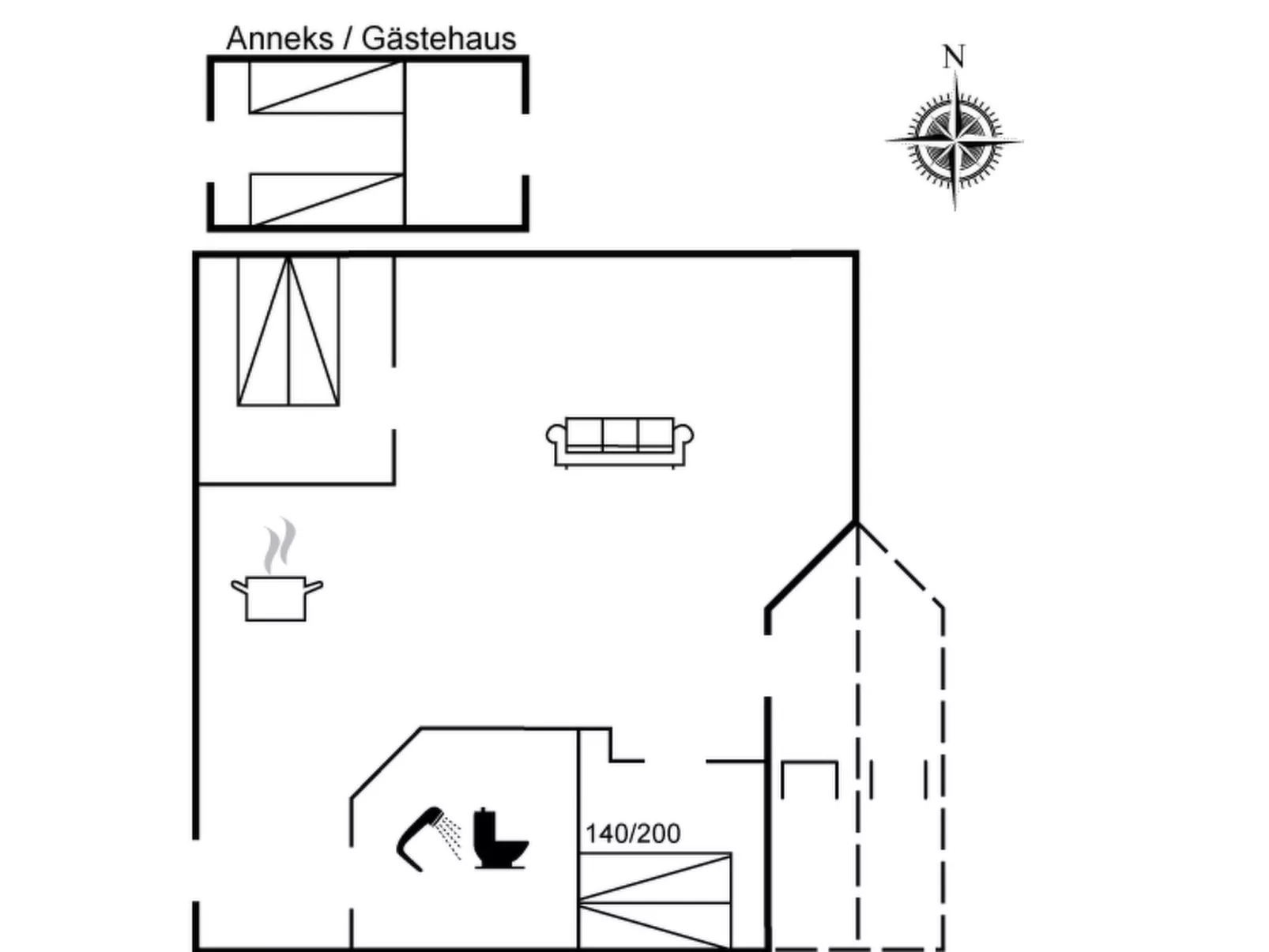 "Lyra" - 800m from the sea-Binnen