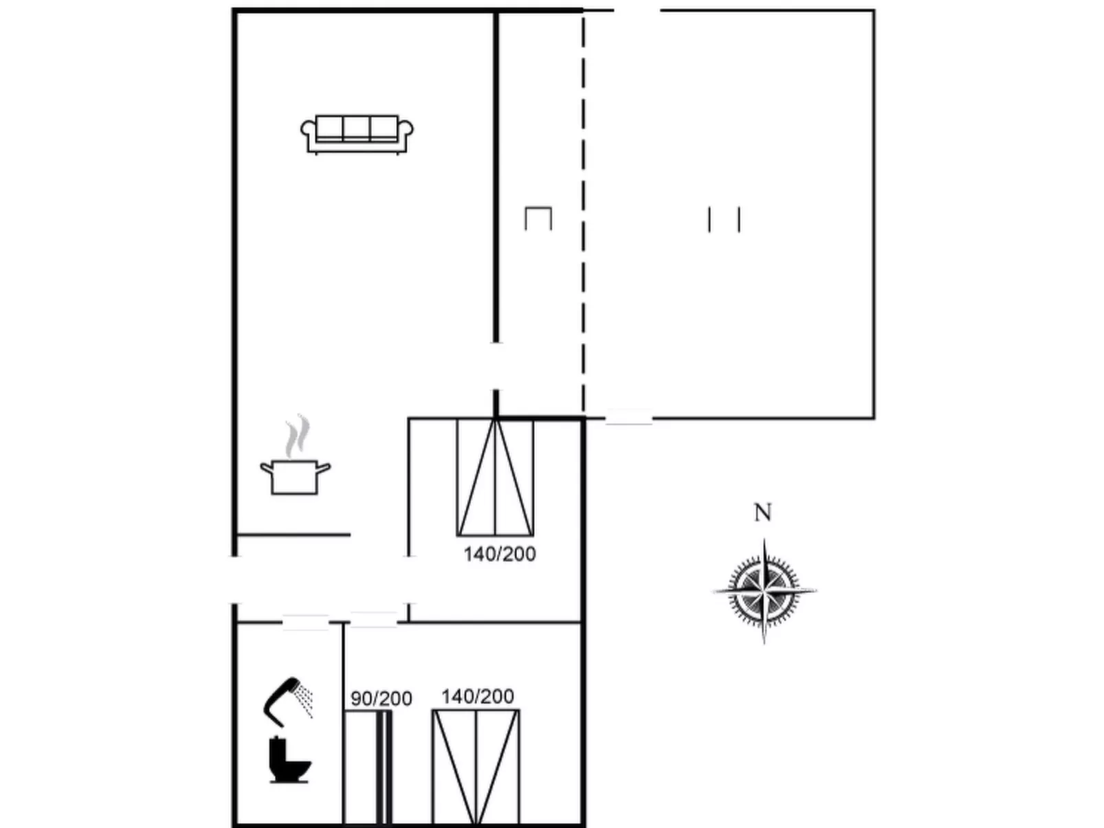 "Ara" - 700m from the sea-Binnen