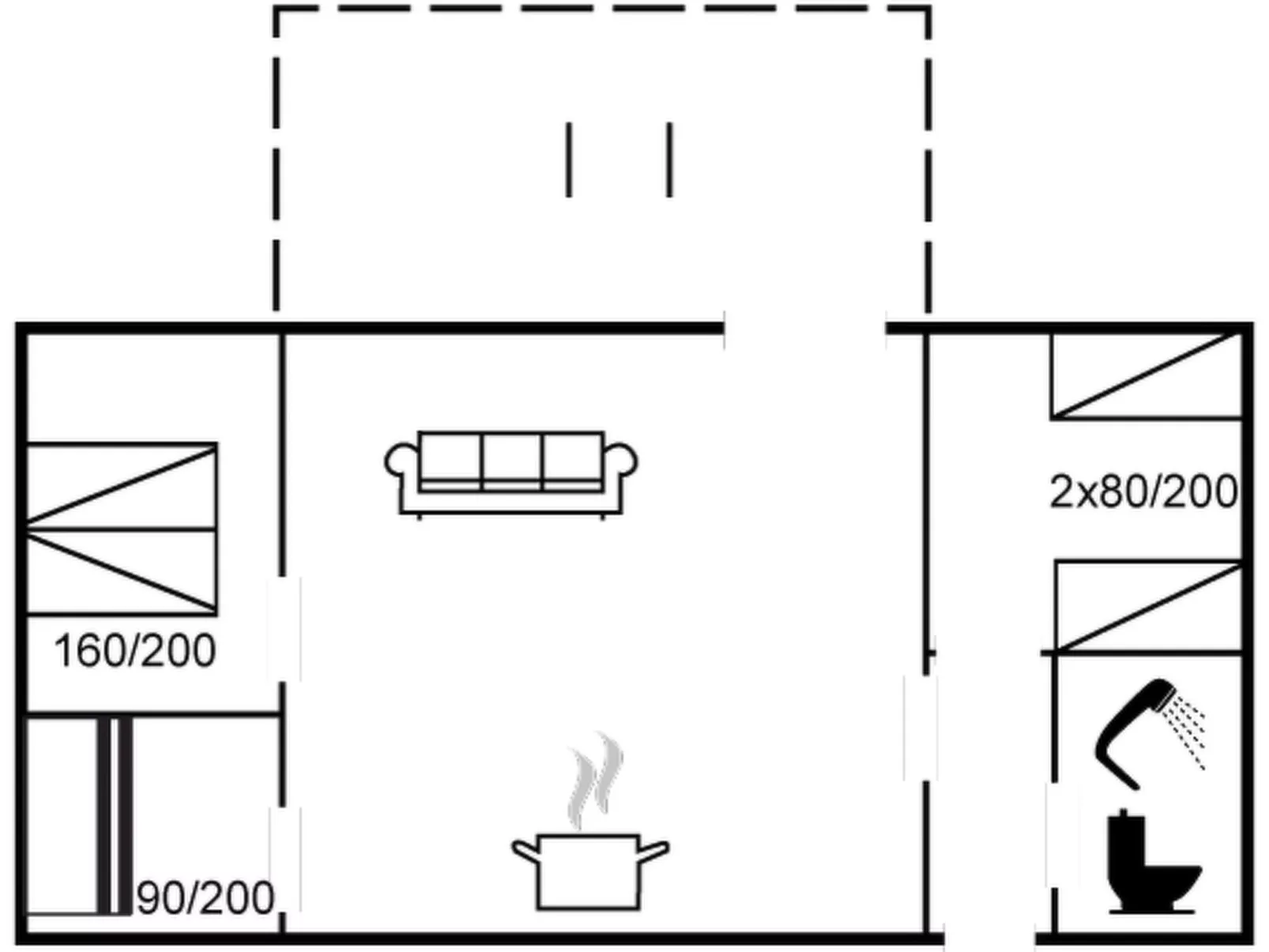 "Jale" - 50m from the sea-Binnen