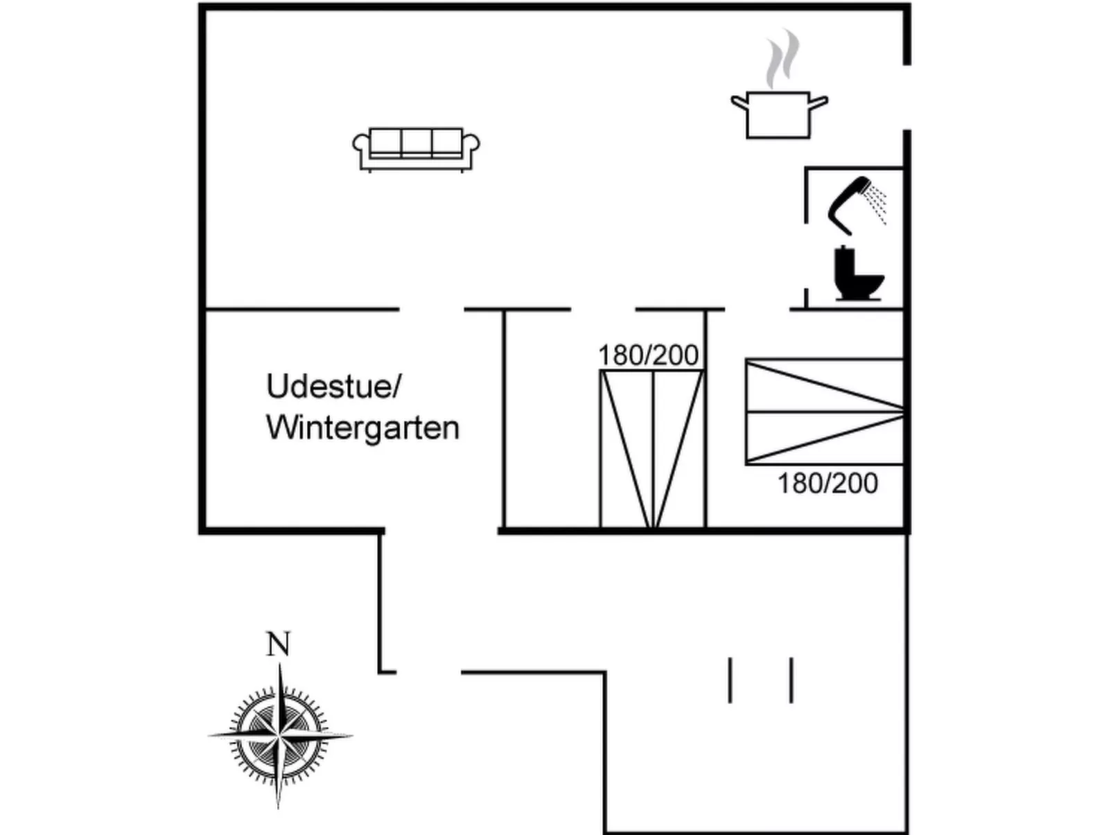 "Feenja" - 800m from the sea-Binnen