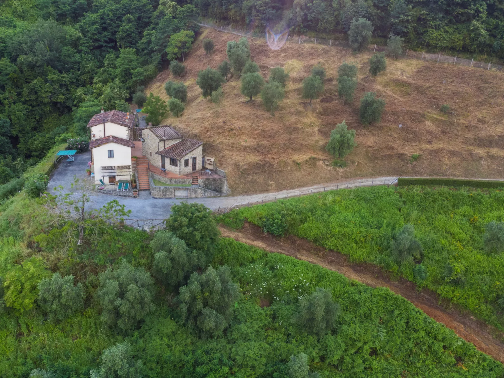 Podere Sondino / Apt. Le Stalle-Buiten