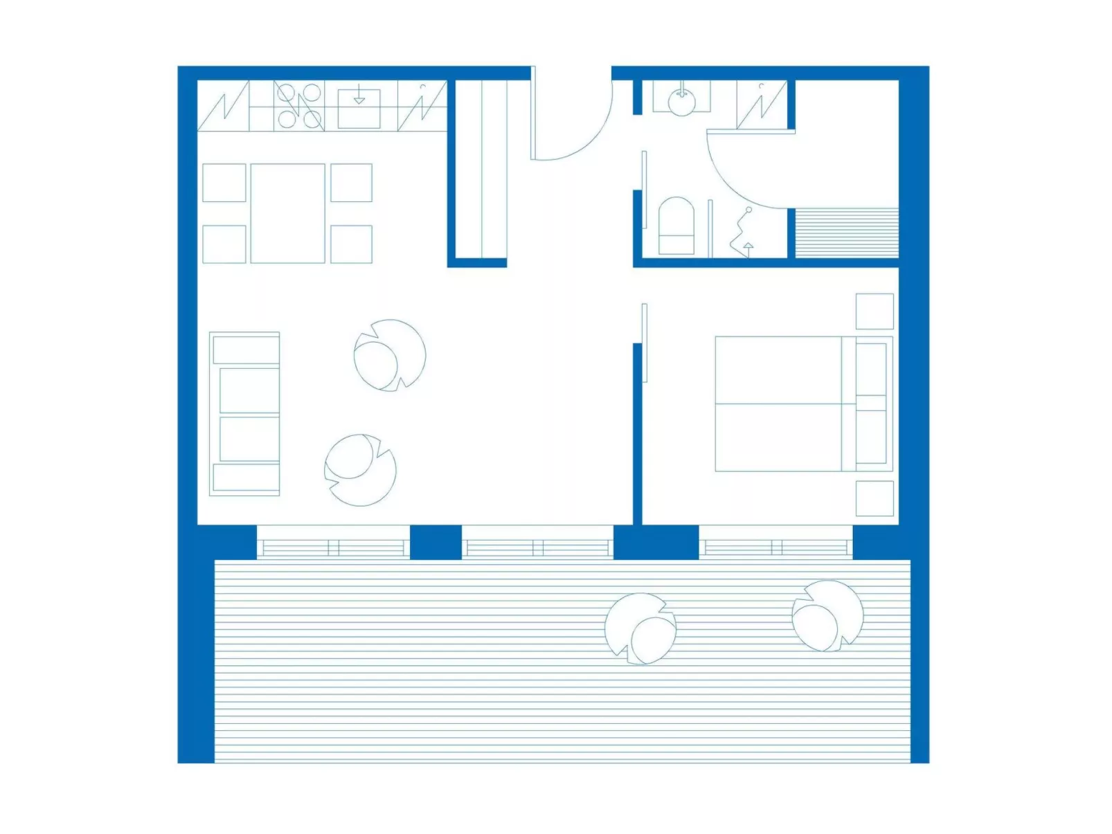 Naava chalet 104-Binnen