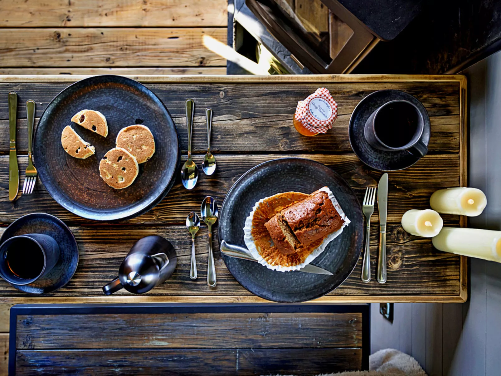 'Elen' Gypsy Hut-Binnen