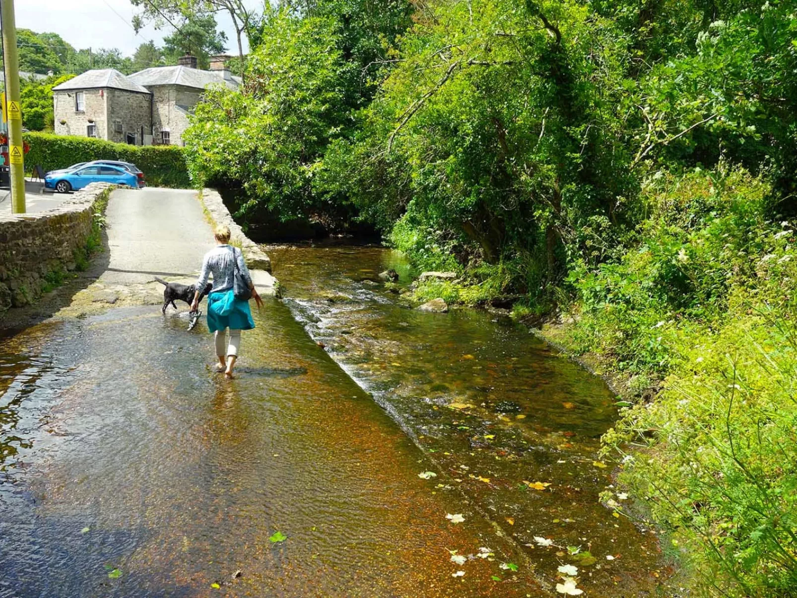 Old Lanvean Cottage-Buiten
